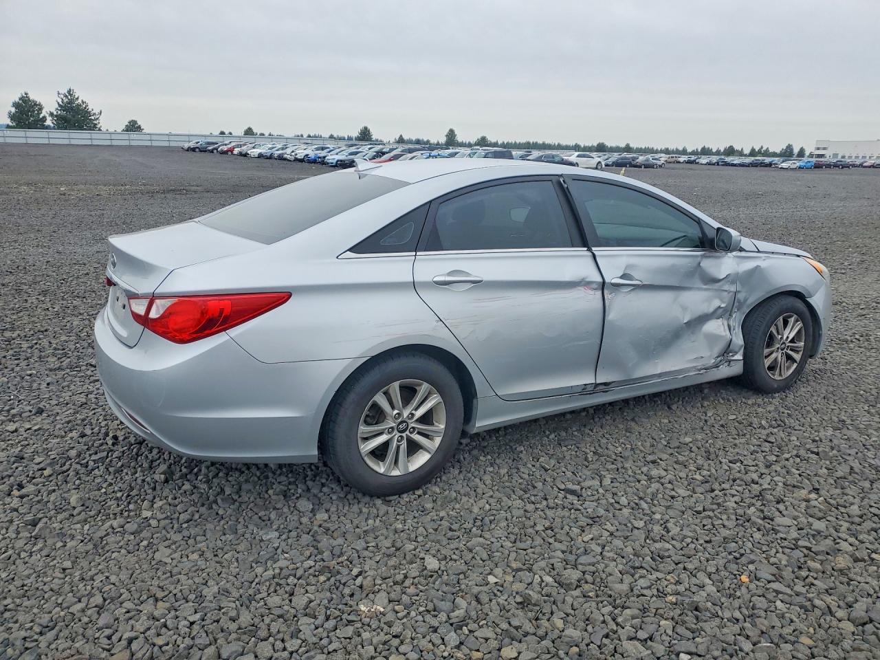 2012 Hyundai Sonata Gls Серебряный vin: 5NPEB4AC9CH457574