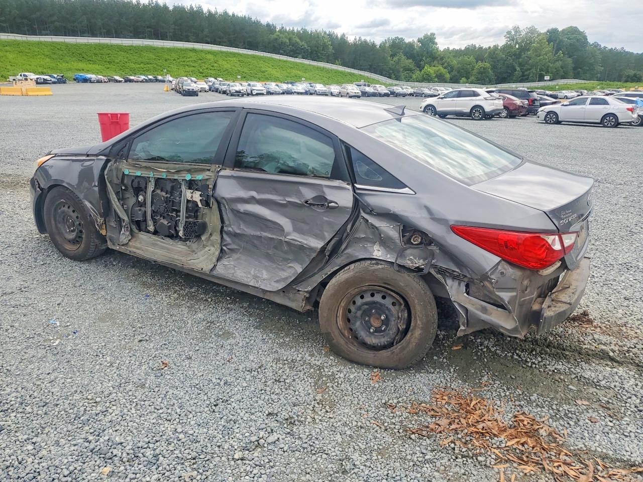 2012 Hyundai Sonata Gls Gray vin: 5NPEB4AC9CH461270
