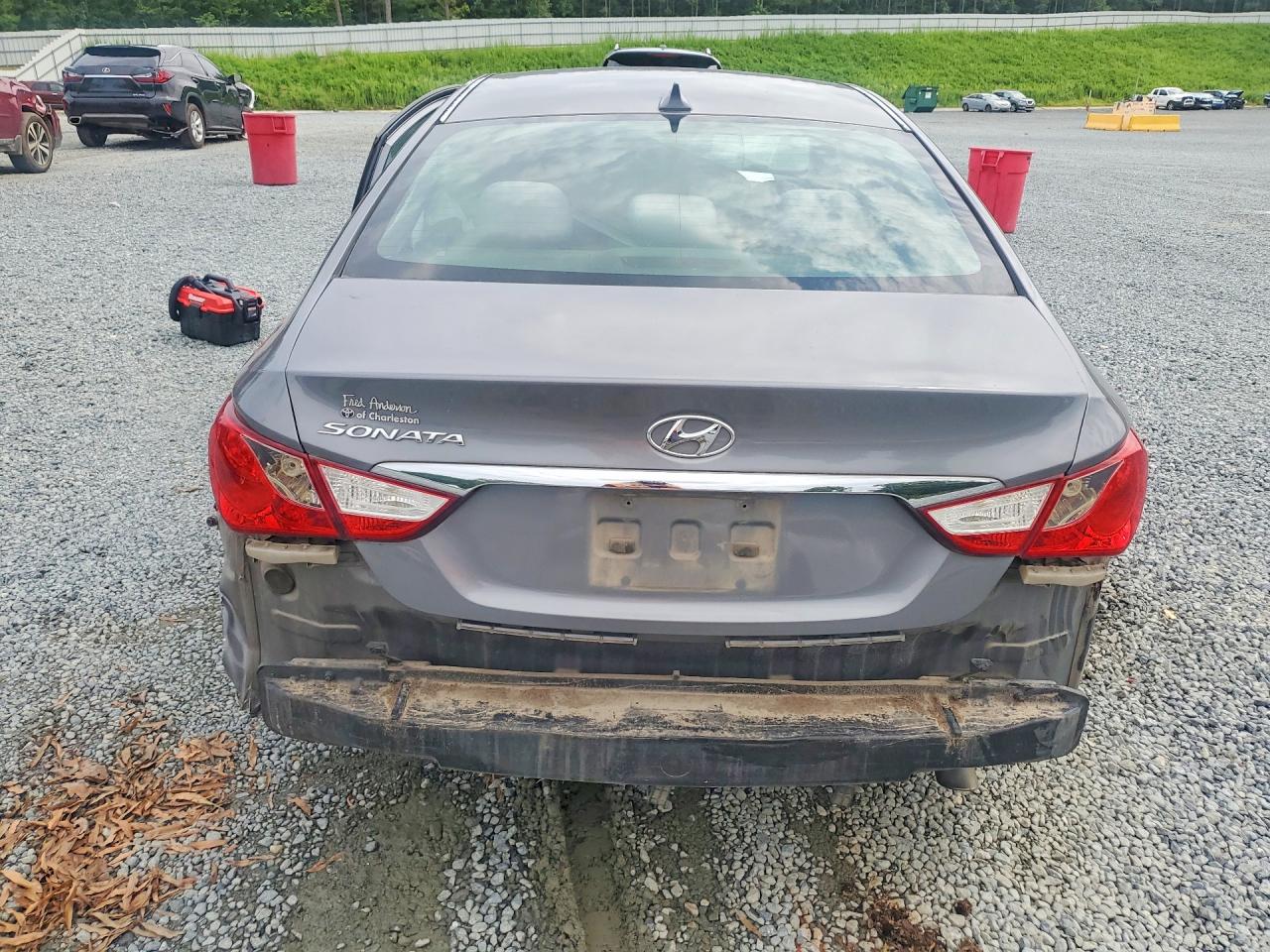 2012 Hyundai Sonata Gls Gray vin: 5NPEB4AC9CH461270