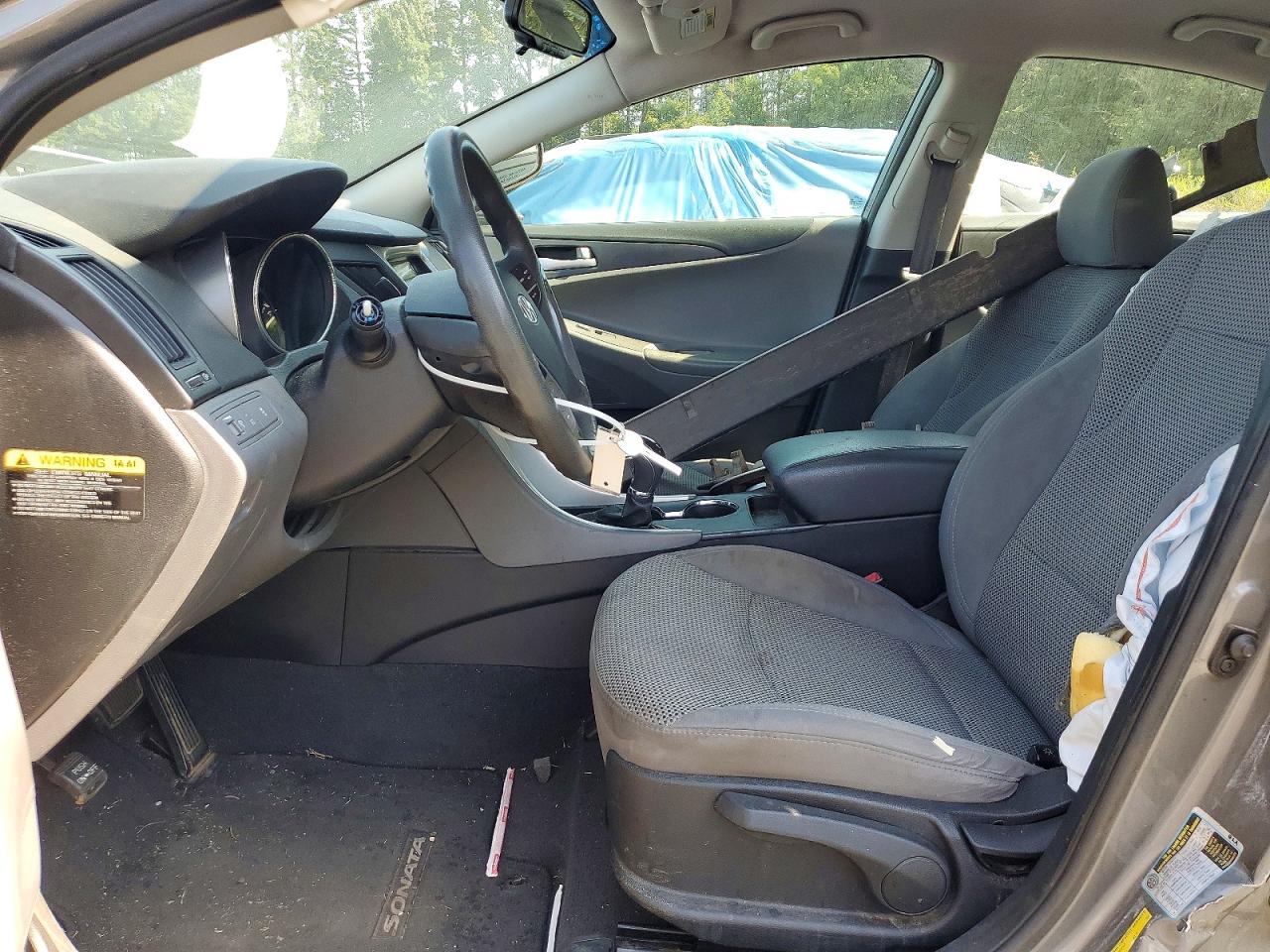 2012 Hyundai Sonata Gls Gray vin: 5NPEB4AC9CH461270