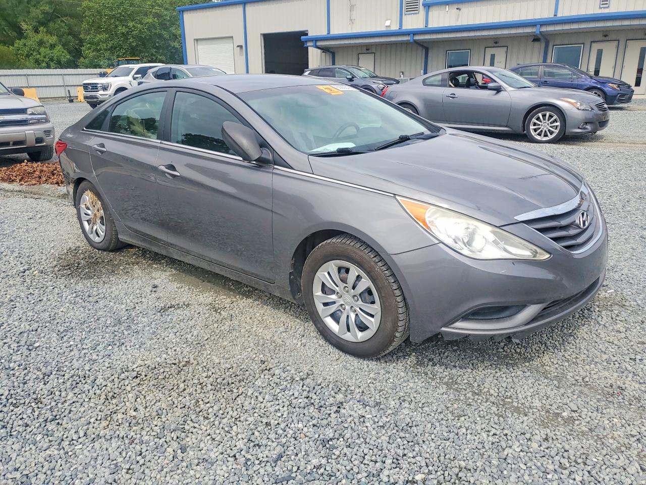 2012 Hyundai Sonata Gls Gray vin: 5NPEB4AC9CH461270