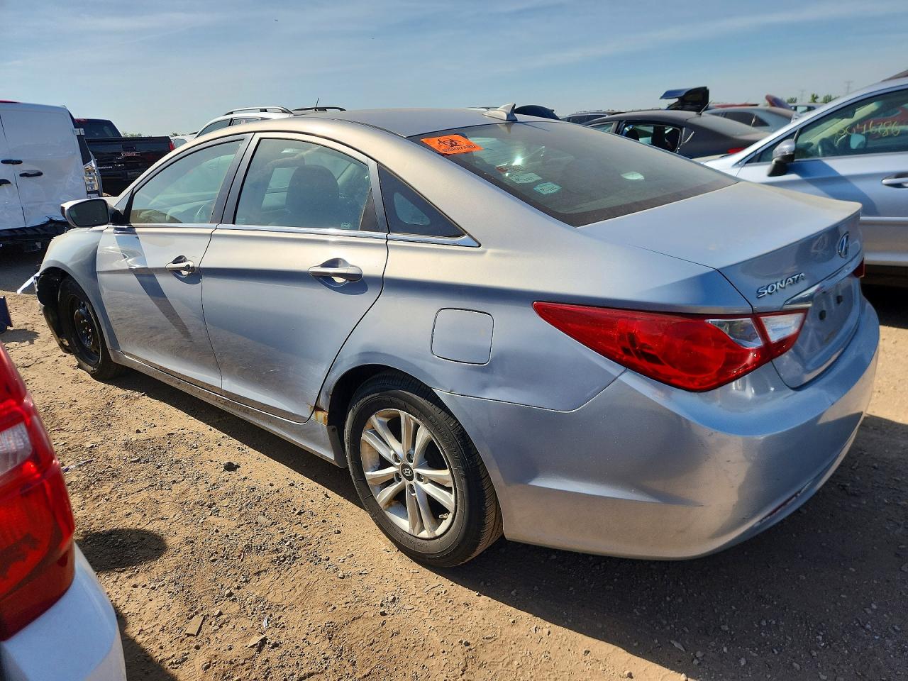 2012 Hyundai Sonata Gls Silver vin: 5NPEB4AC9CH468283