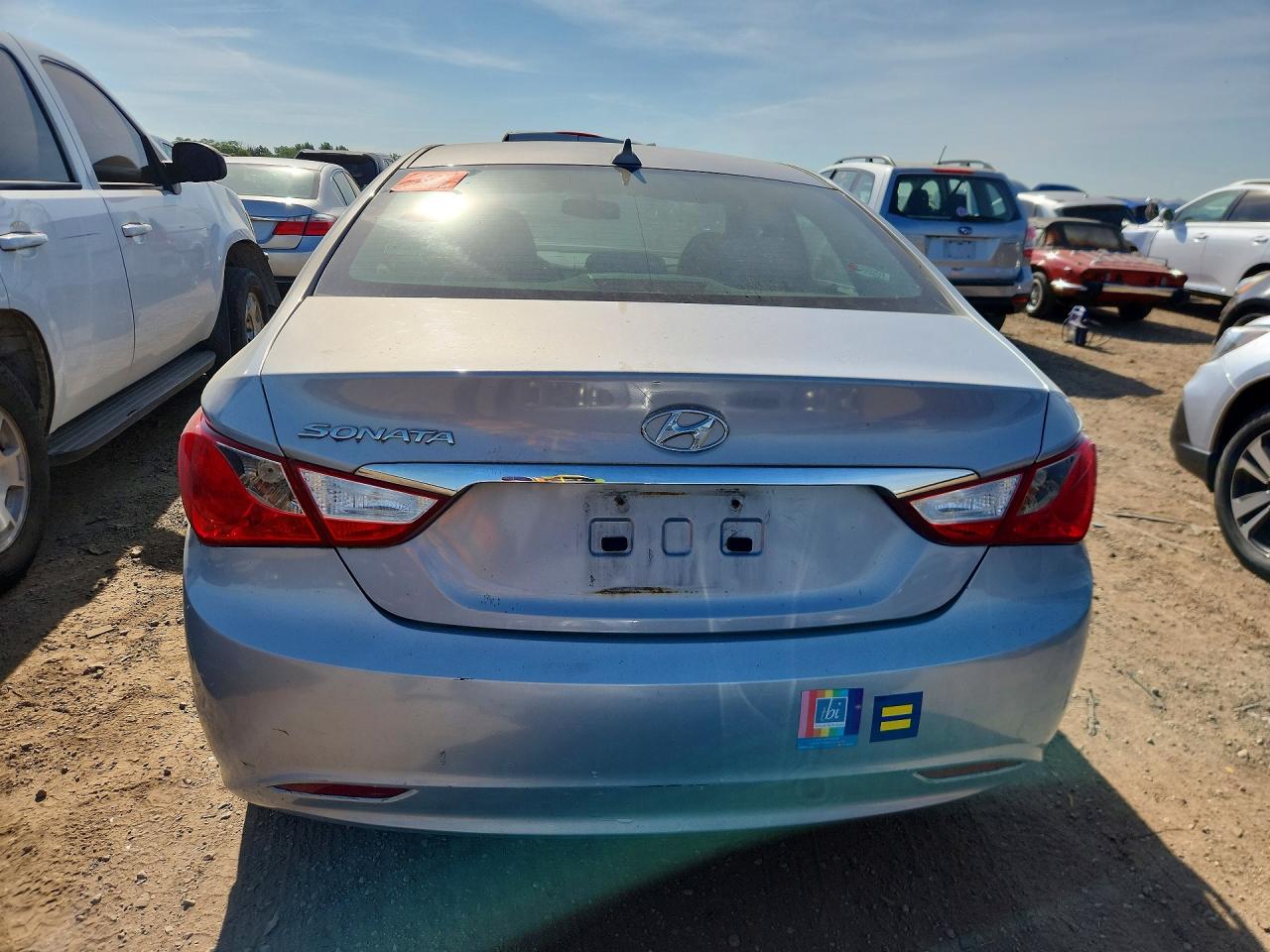 2012 Hyundai Sonata Gls Silver vin: 5NPEB4AC9CH468283
