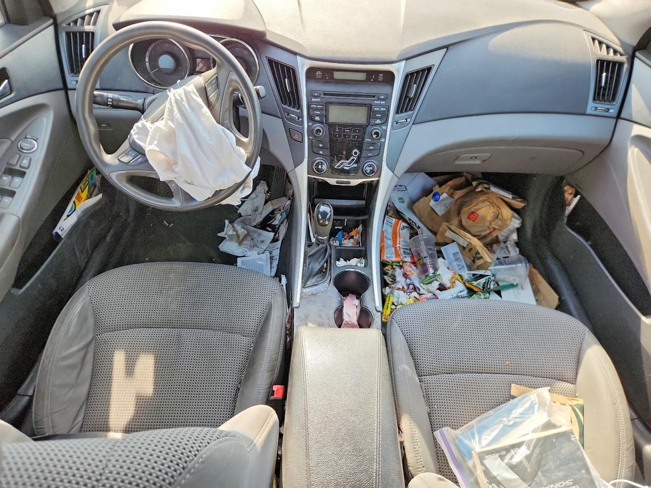 2012 Hyundai Sonata Gls Silver vin: 5NPEB4AC9CH468283