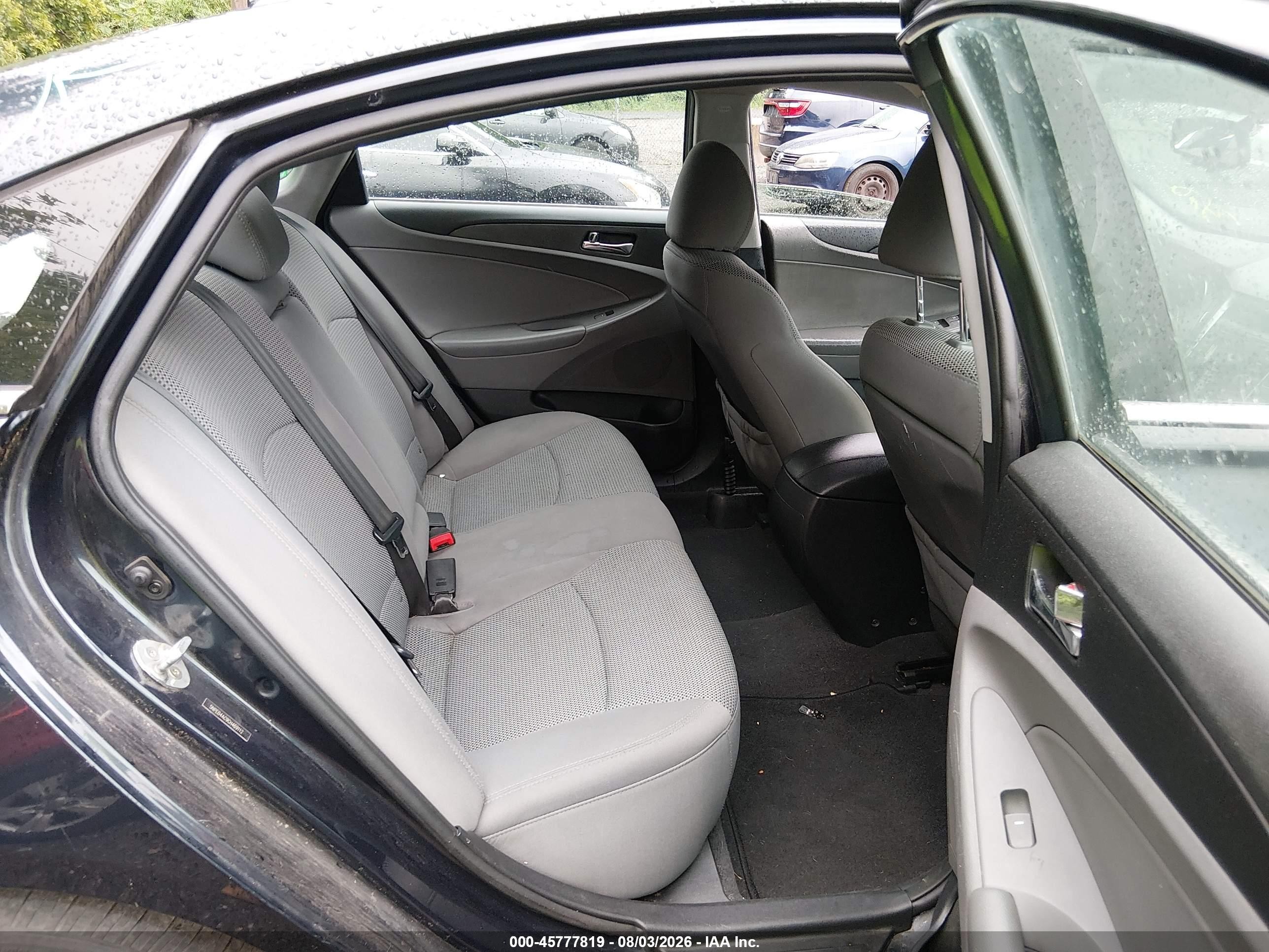 2012 Hyundai Sonata Gls Серый vin: 5NPEB4AC9CH469112