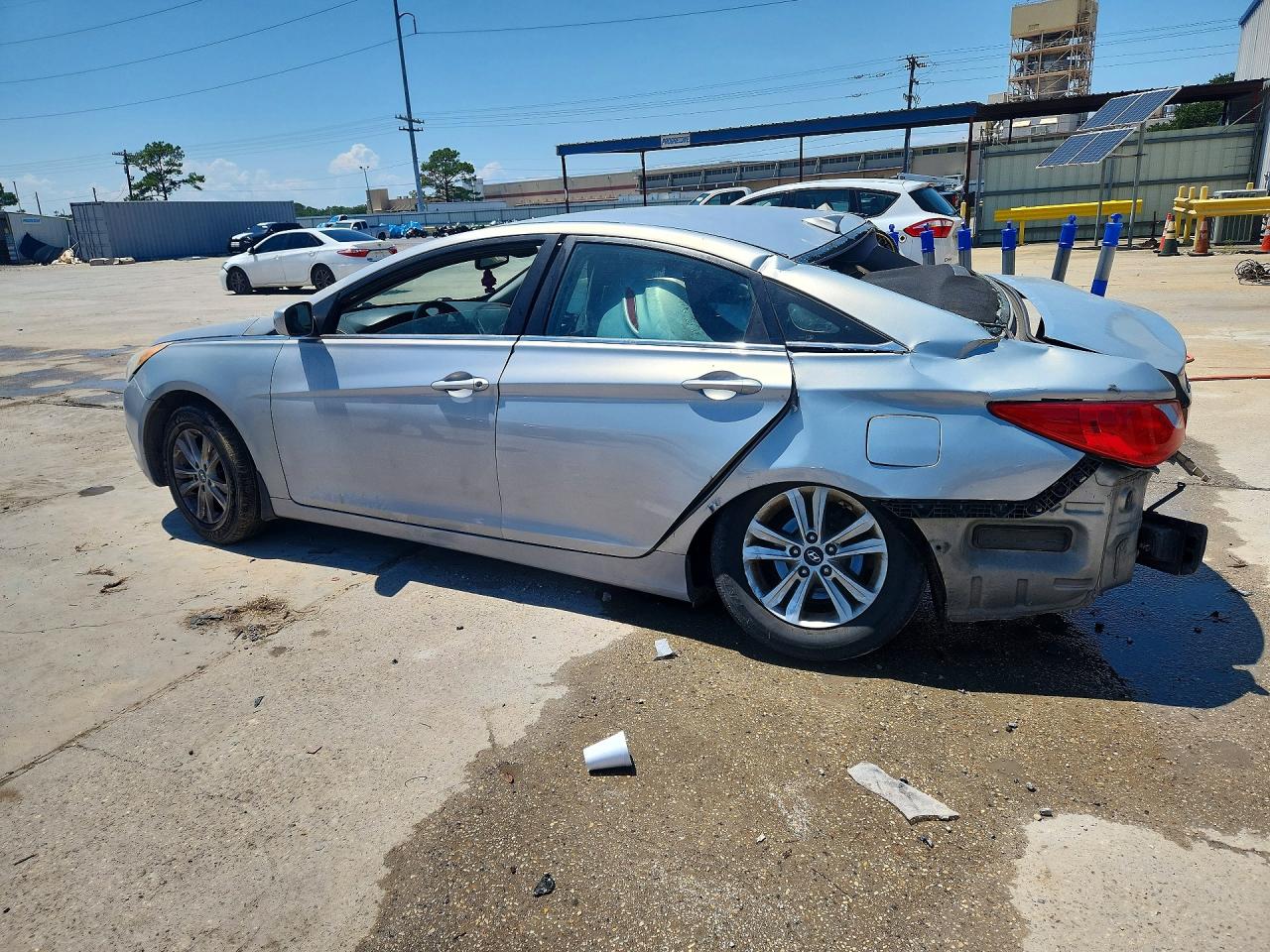 2012 Hyundai Sonata Gls Silver vin: 5NPEB4AC9CH472317