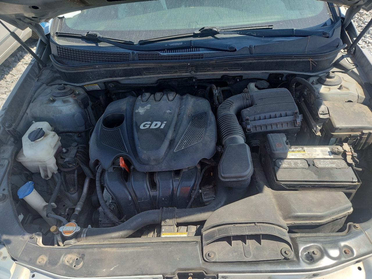2012 Hyundai Sonata Gls Silver vin: 5NPEB4AC9CH472317