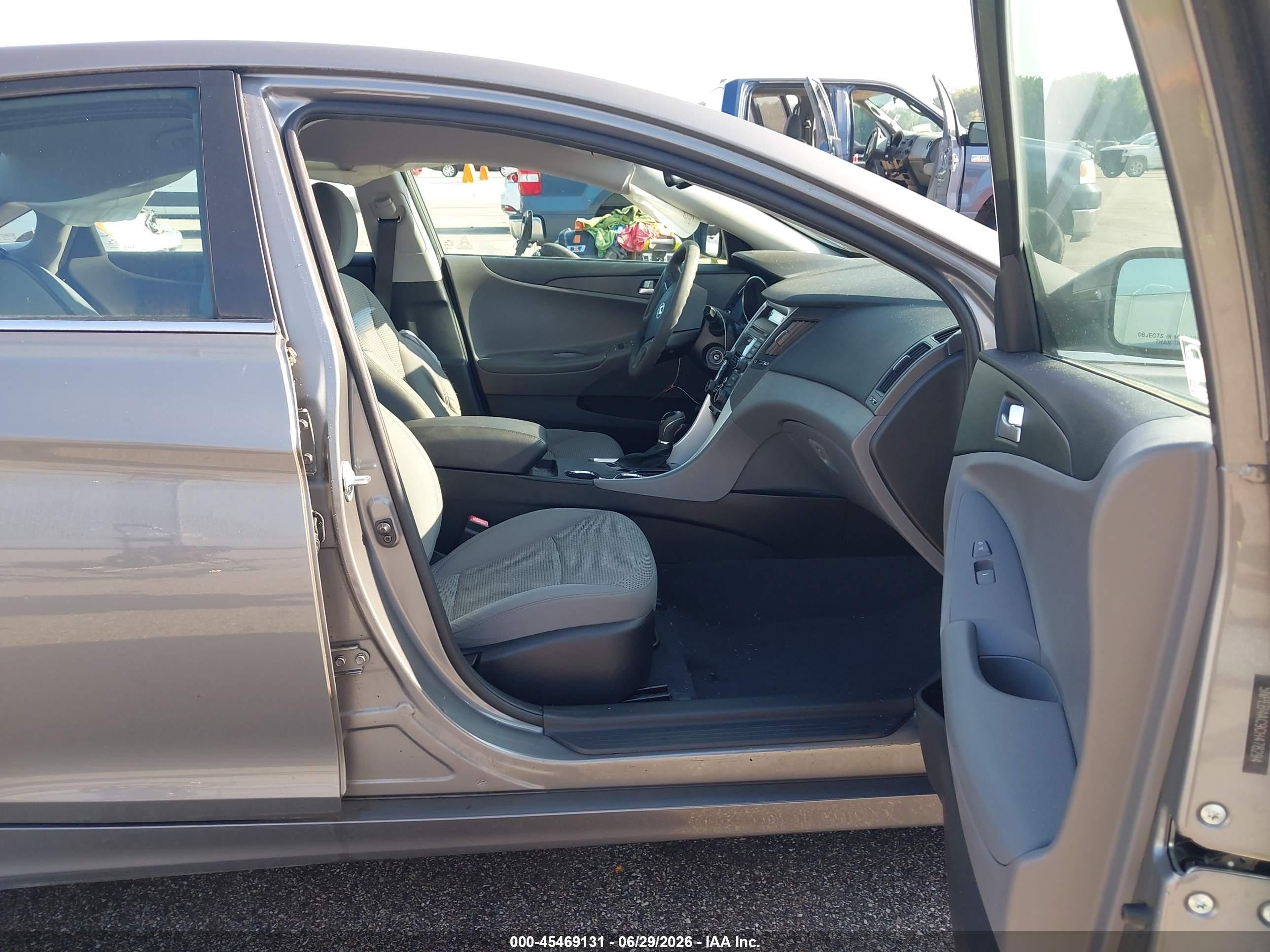 2012 Hyundai Sonata Gls Gray vin: 5NPEB4AC9CH478294