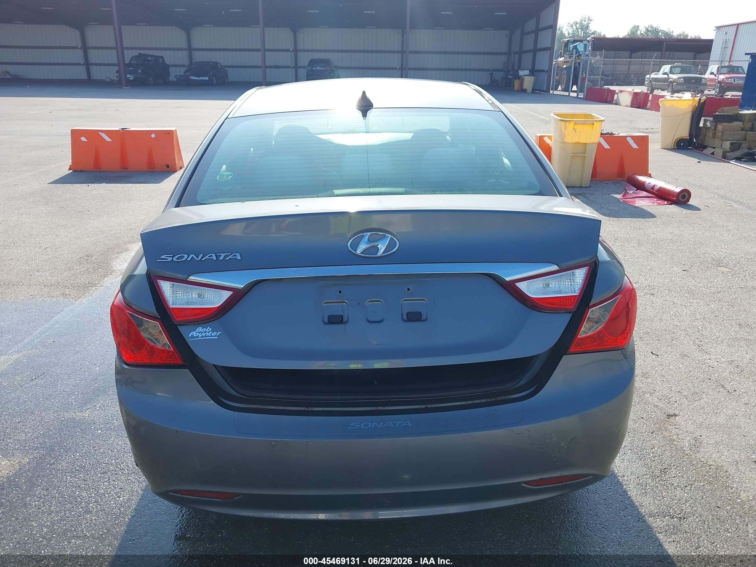 2012 Hyundai Sonata Gls Gray vin: 5NPEB4AC9CH478294