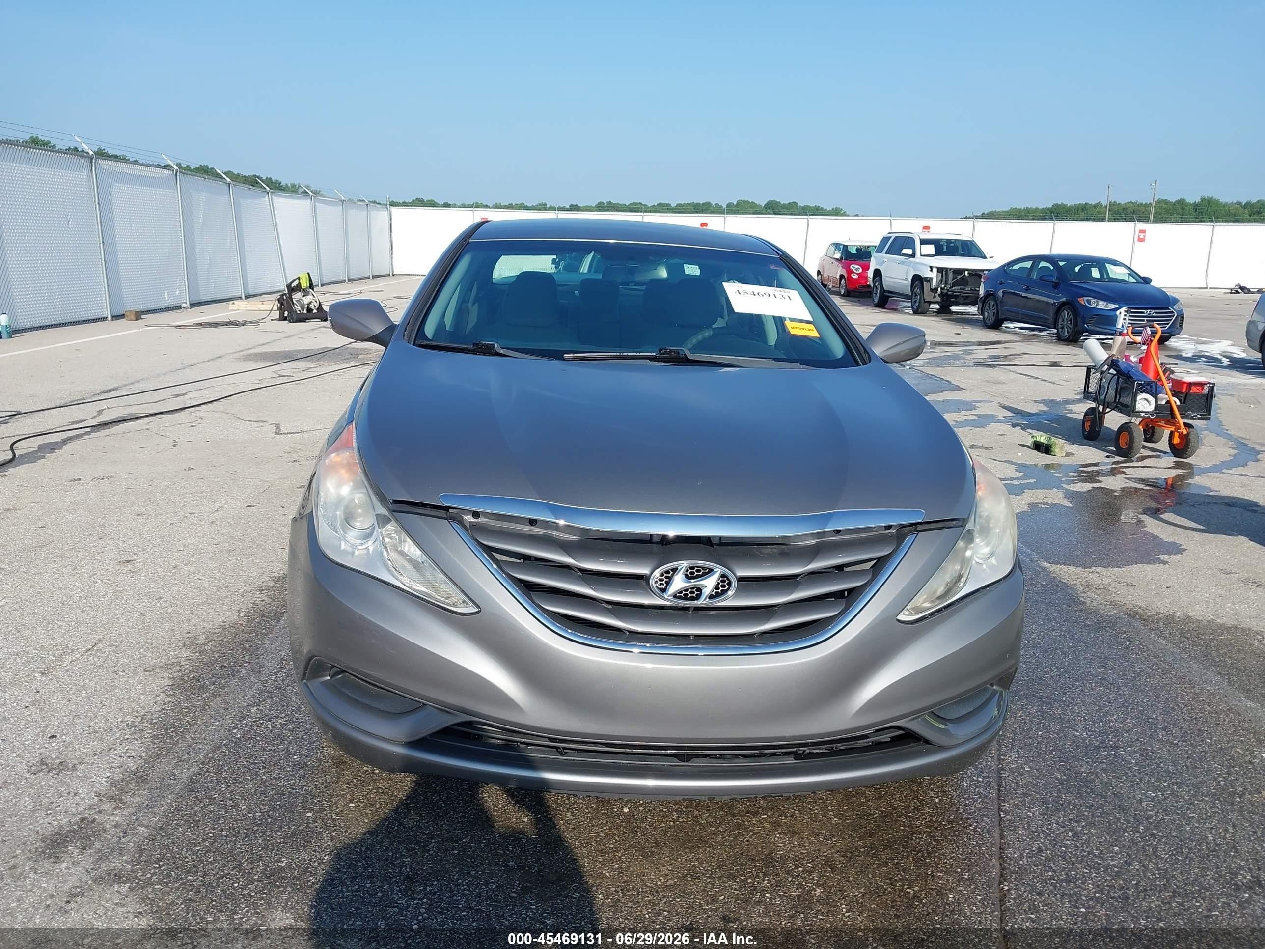 2012 Hyundai Sonata Gls Gray vin: 5NPEB4AC9CH478294