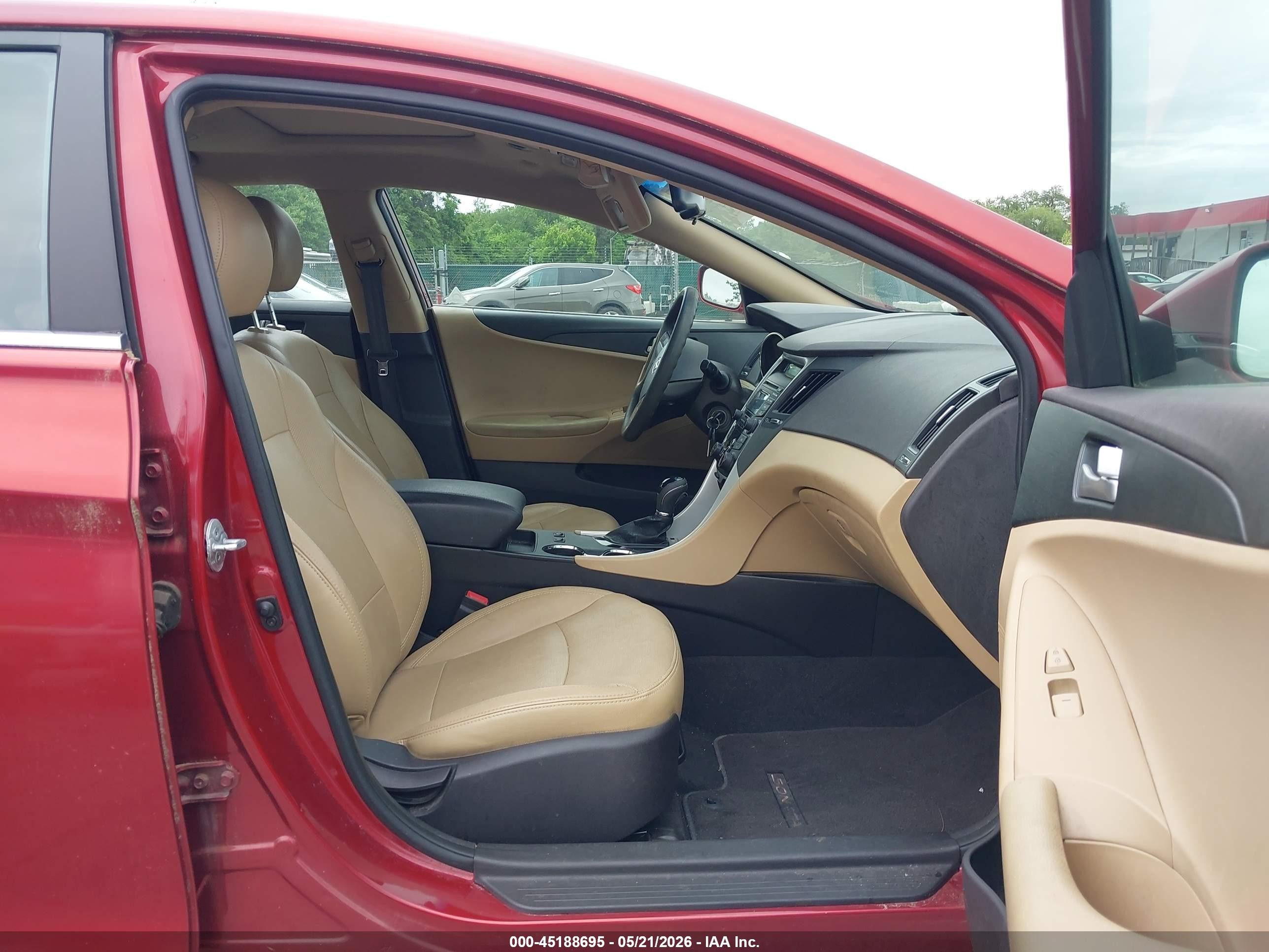 2012 Hyundai Sonata Gls Red vin: 5NPEB4AC9CH482717