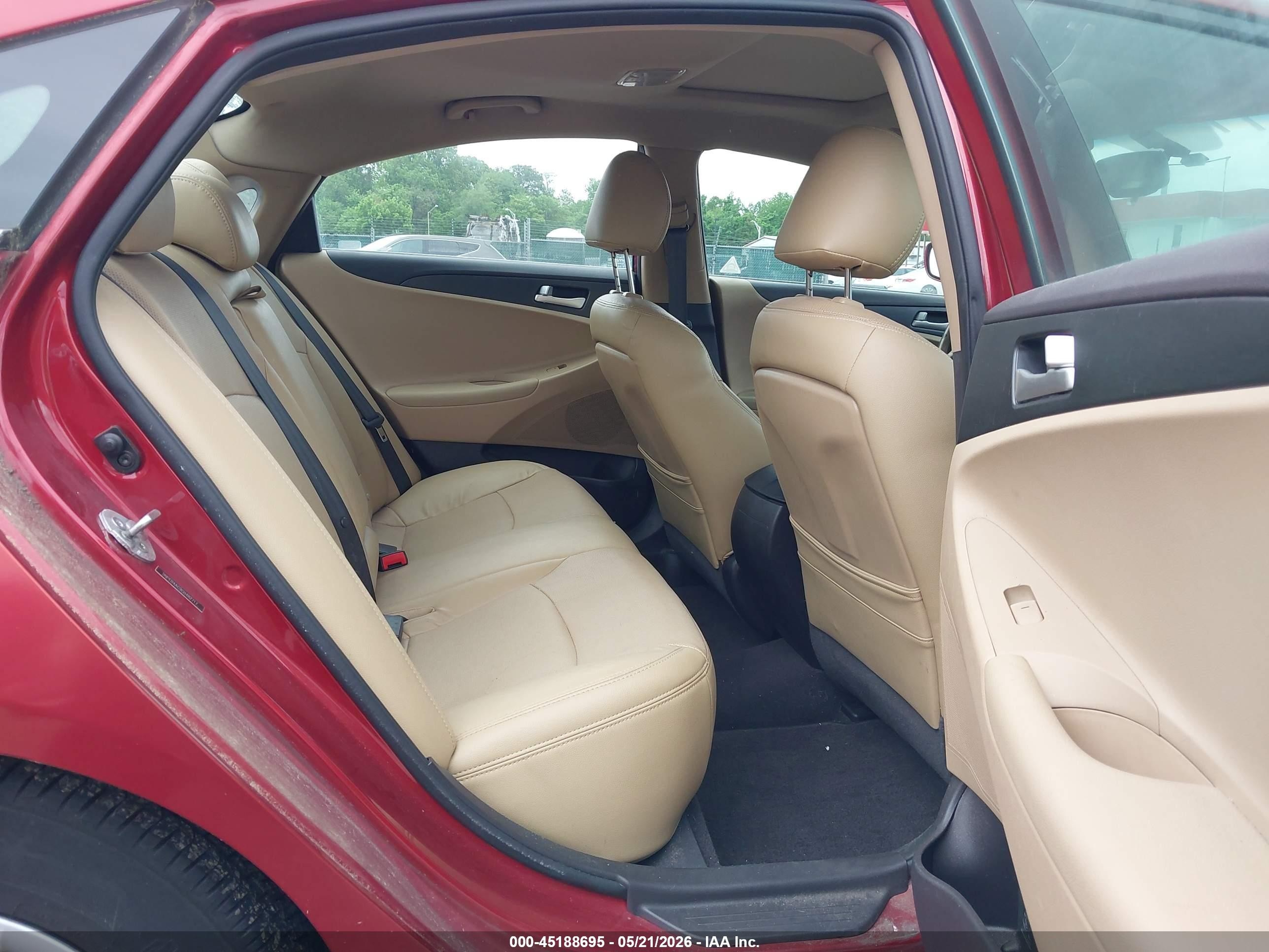 2012 Hyundai Sonata Gls Red vin: 5NPEB4AC9CH482717