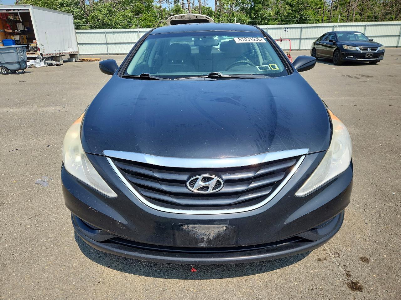 2012 Hyundai Sonata Gls Black vin: 5NPEB4AC9CH483026