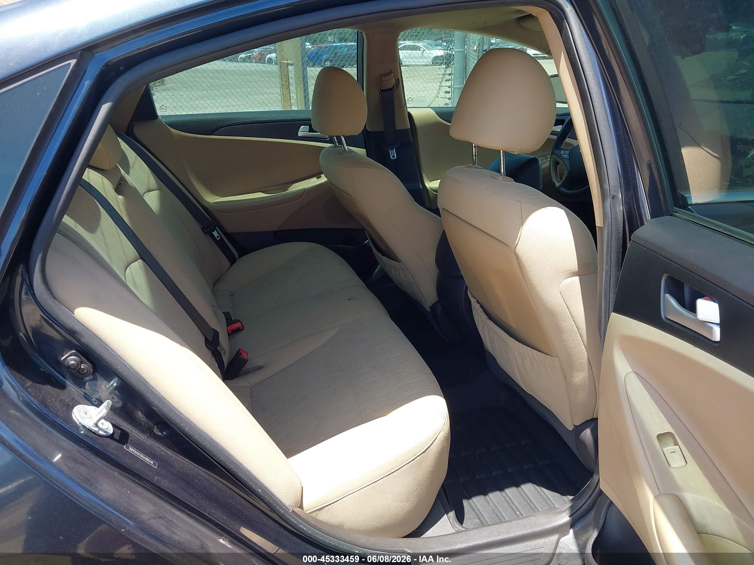 2012 Hyundai Sonata Gls Blue vin: 5NPEB4AC9CH486248
