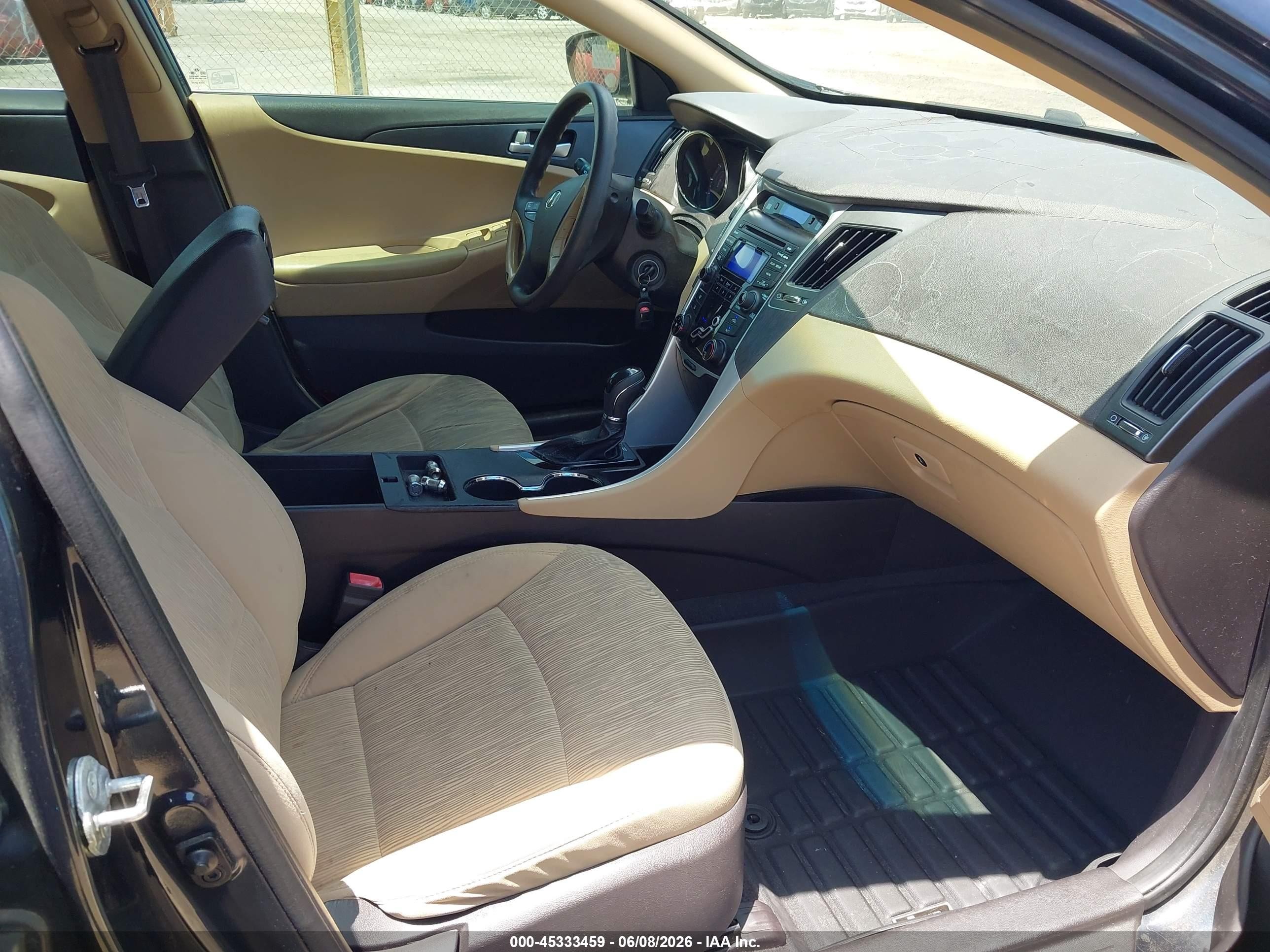 2012 Hyundai Sonata Gls Blue vin: 5NPEB4AC9CH486248
