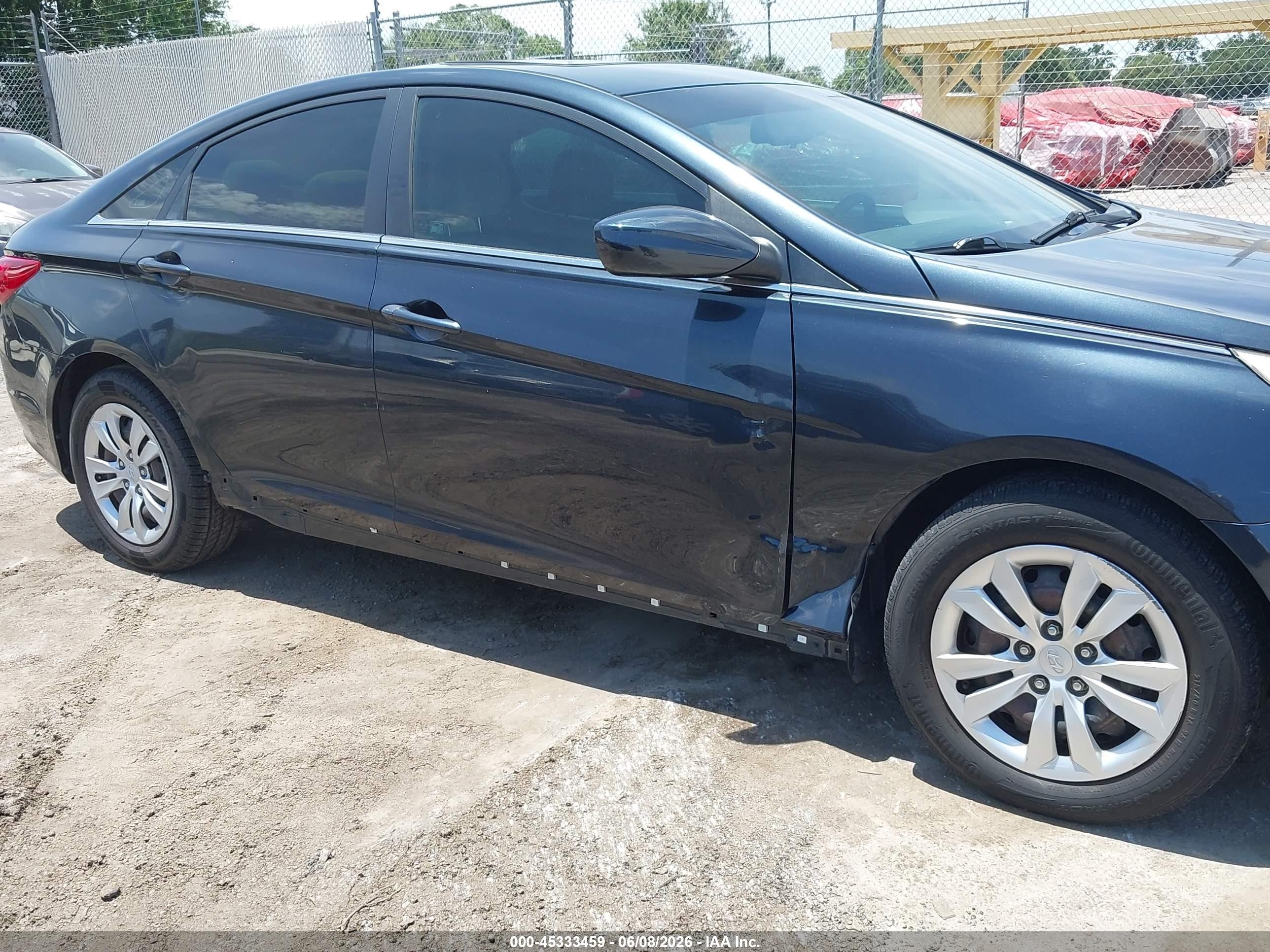 2012 Hyundai Sonata Gls Blue vin: 5NPEB4AC9CH486248