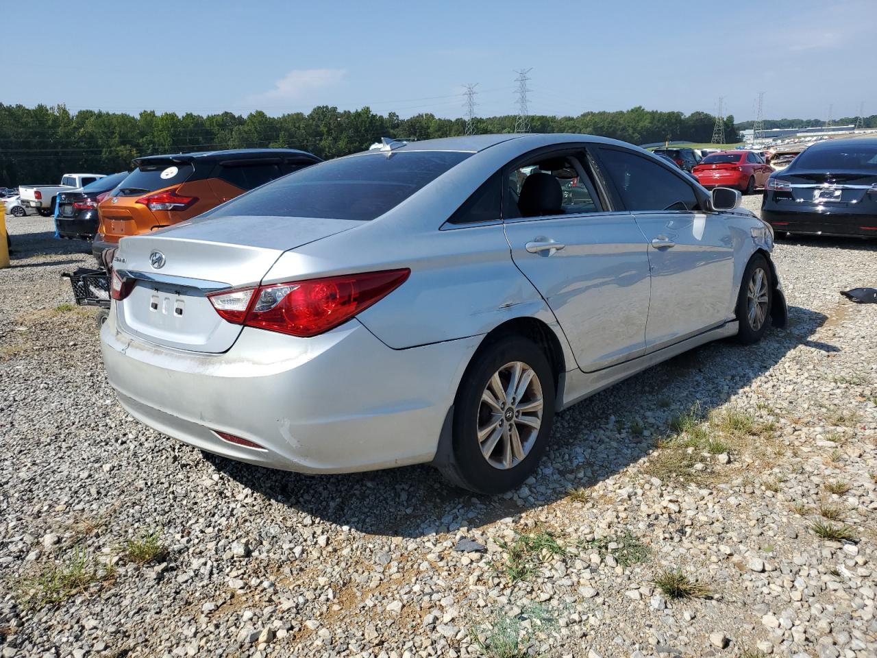 2012 Hyundai Sonata Silver vin: 5NPEB4AC9CH496102