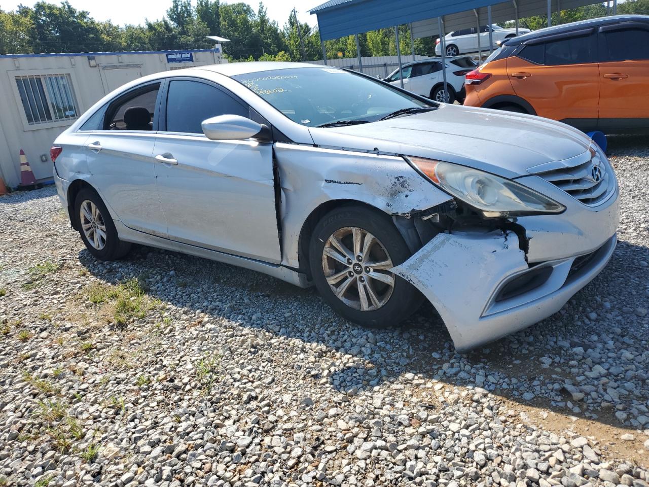 2012 Hyundai Sonata Silver vin: 5NPEB4AC9CH496102