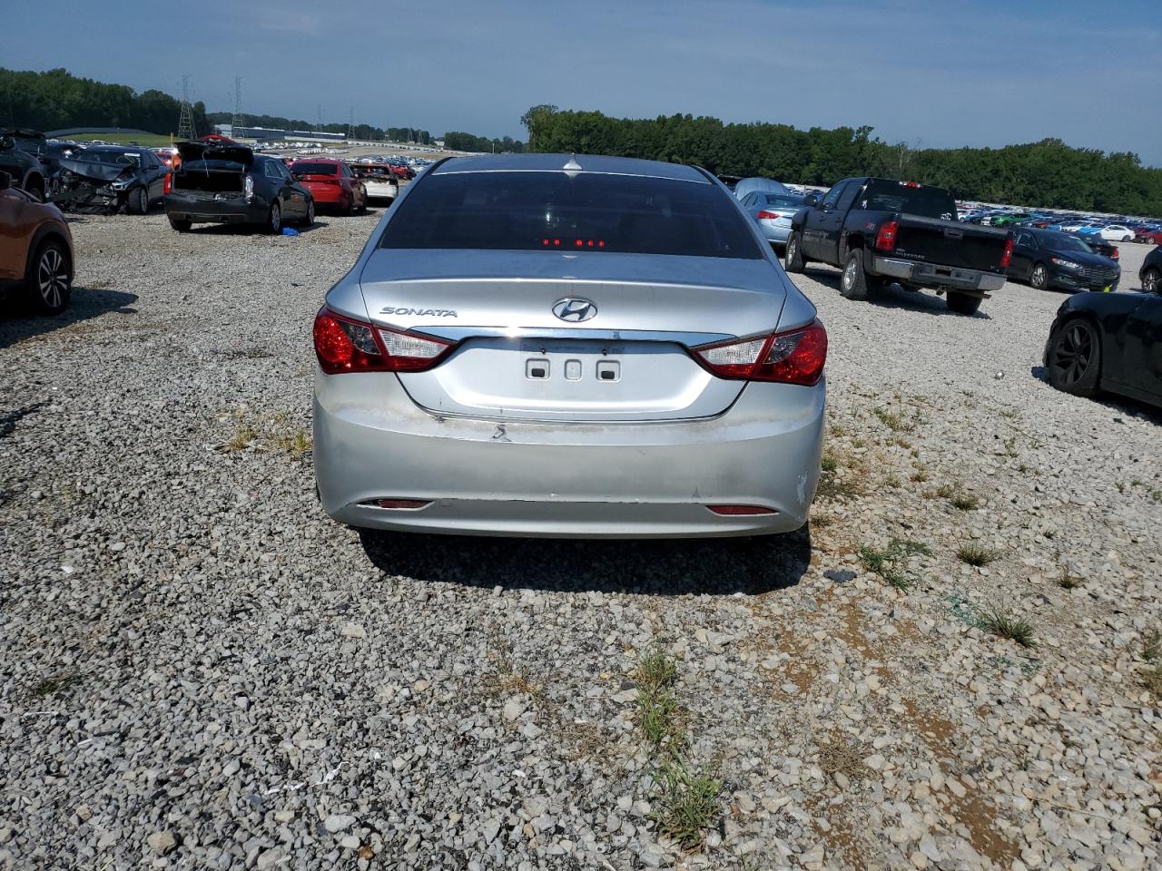 2012 Hyundai Sonata Silver vin: 5NPEB4AC9CH496102