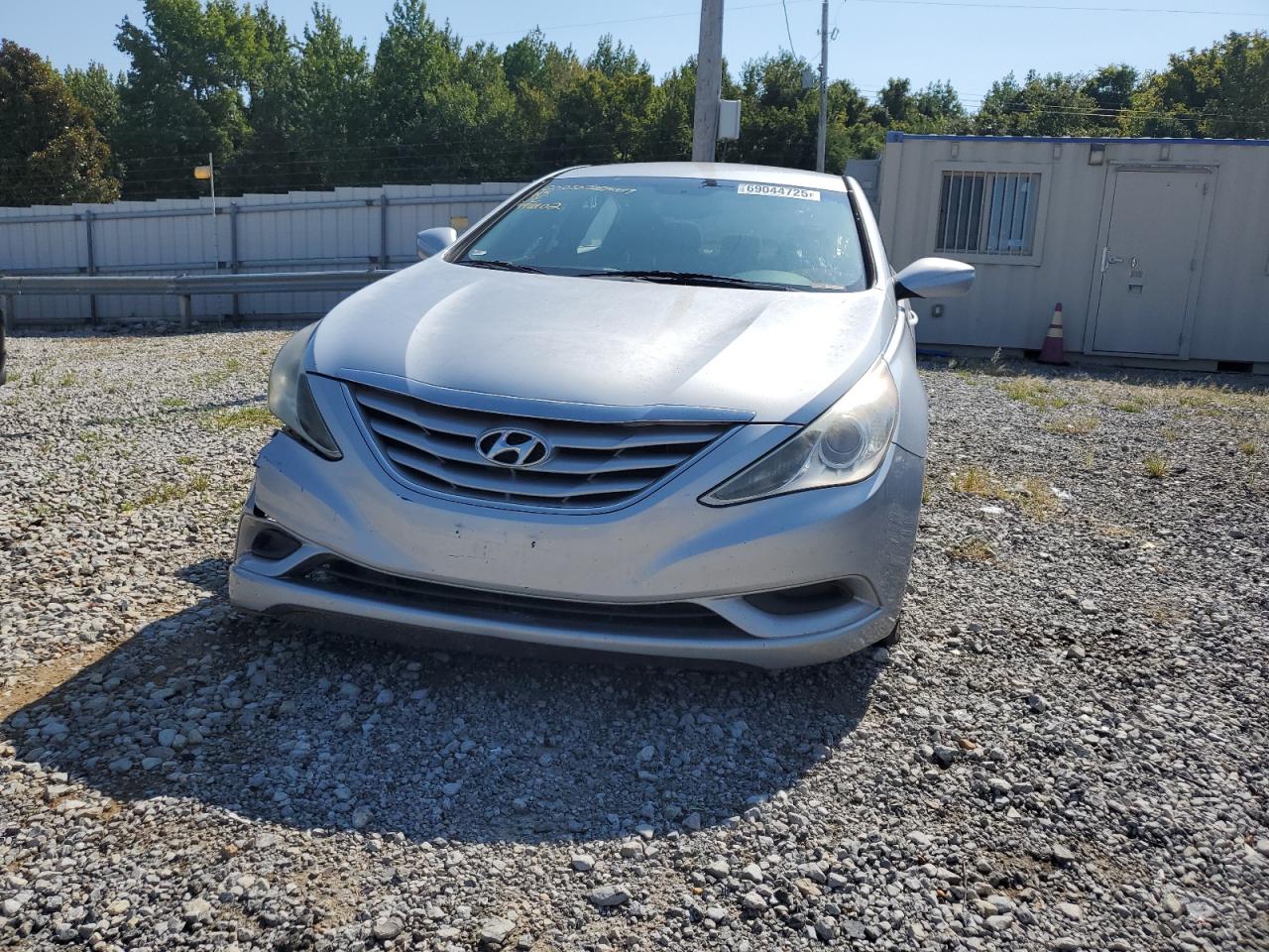 2012 Hyundai Sonata Silver vin: 5NPEB4AC9CH496102