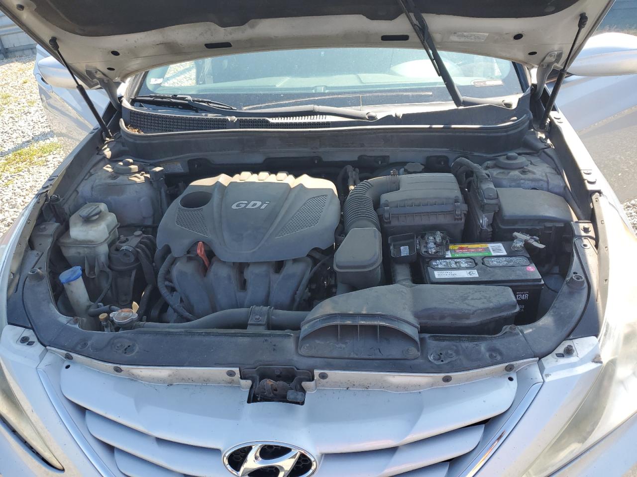 2012 Hyundai Sonata Silver vin: 5NPEB4AC9CH496102