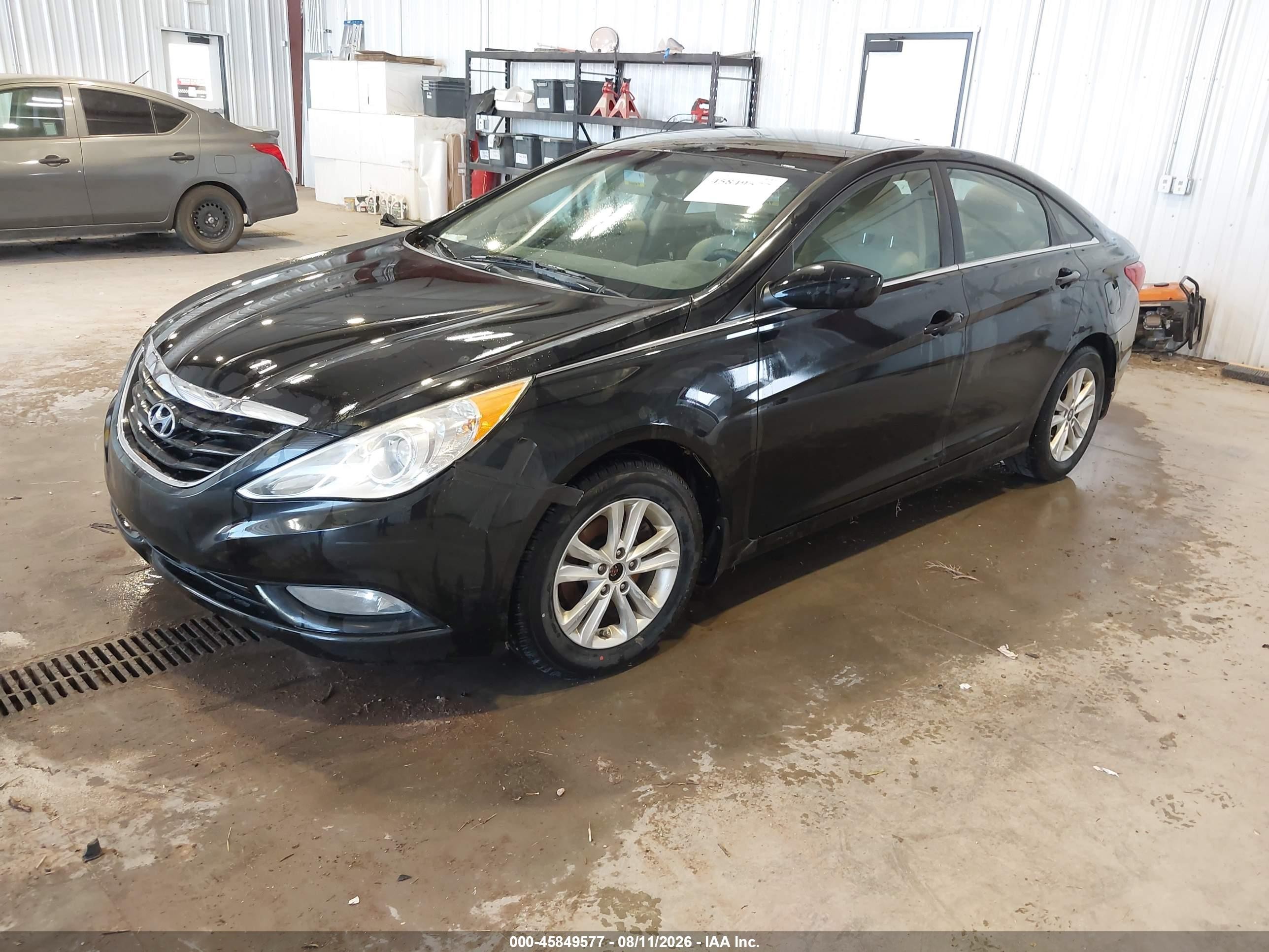 2013 Hyundai Sonata Gls Black vin: 5NPEB4AC9DH505995