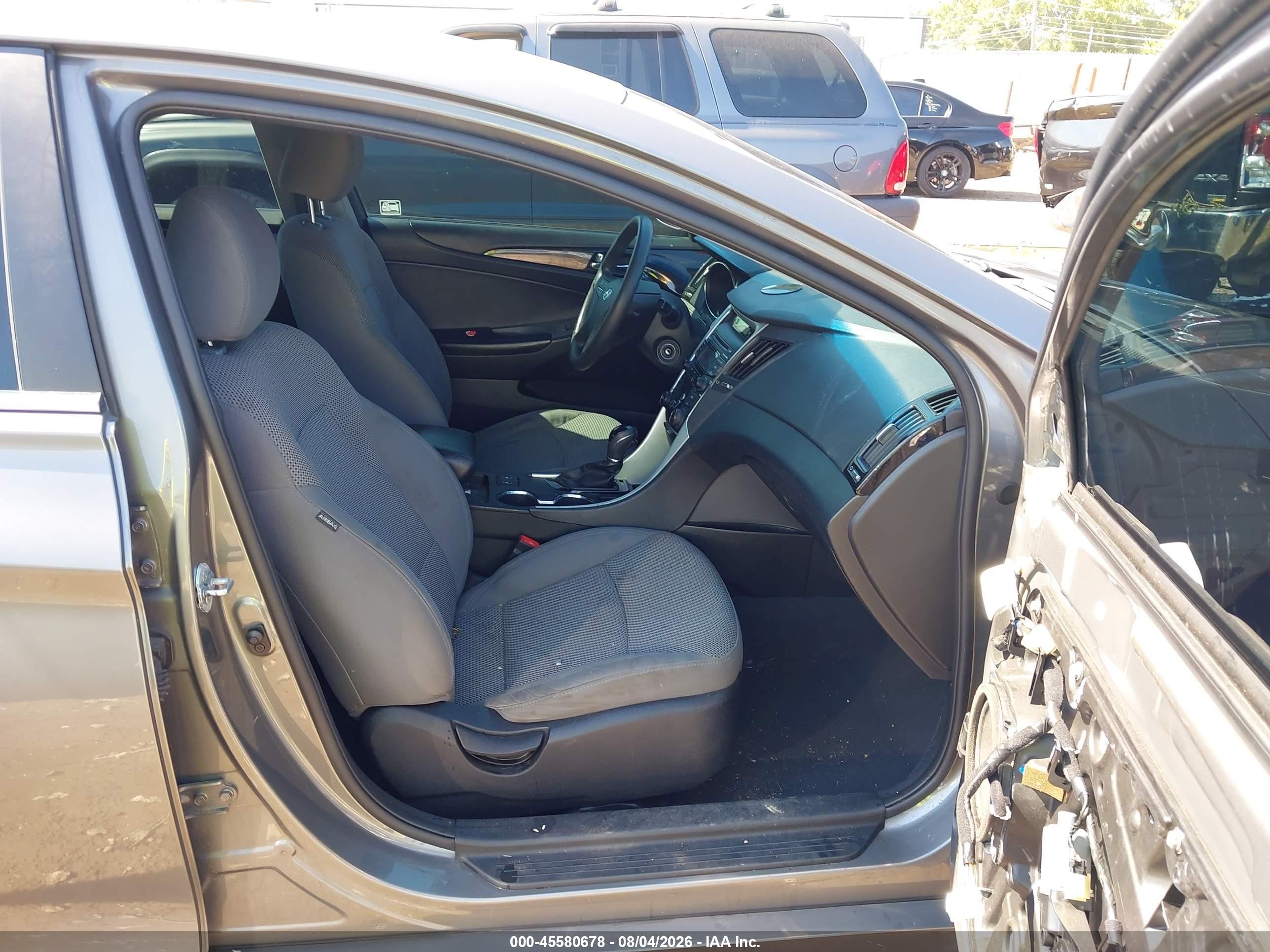 2013 Hyundai Sonata Gls Gray vin: 5NPEB4AC9DH516916