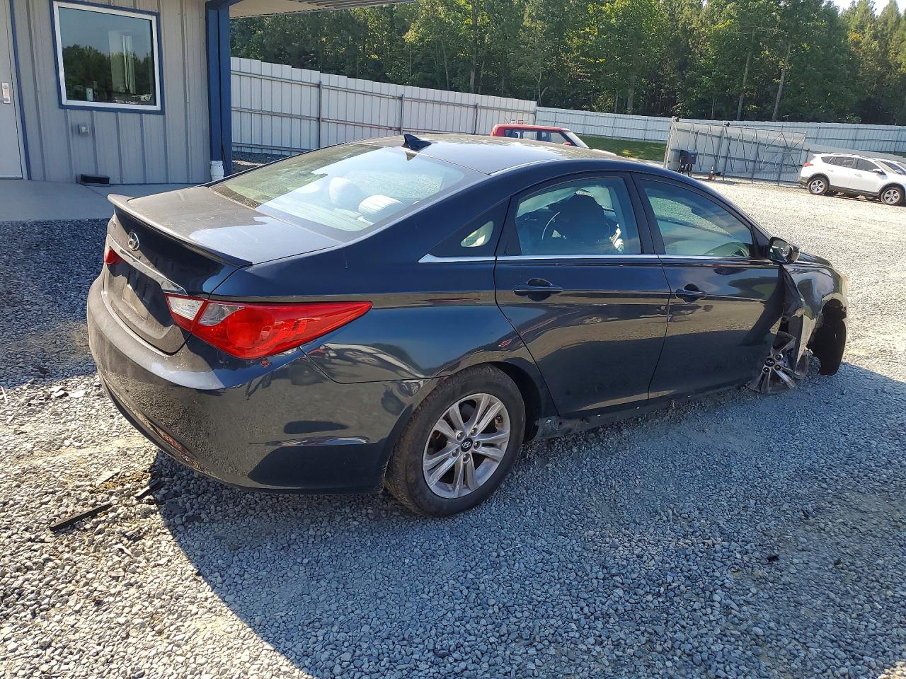 2013 Hyundai Sonata Gls Black vin: 5NPEB4AC9DH517306