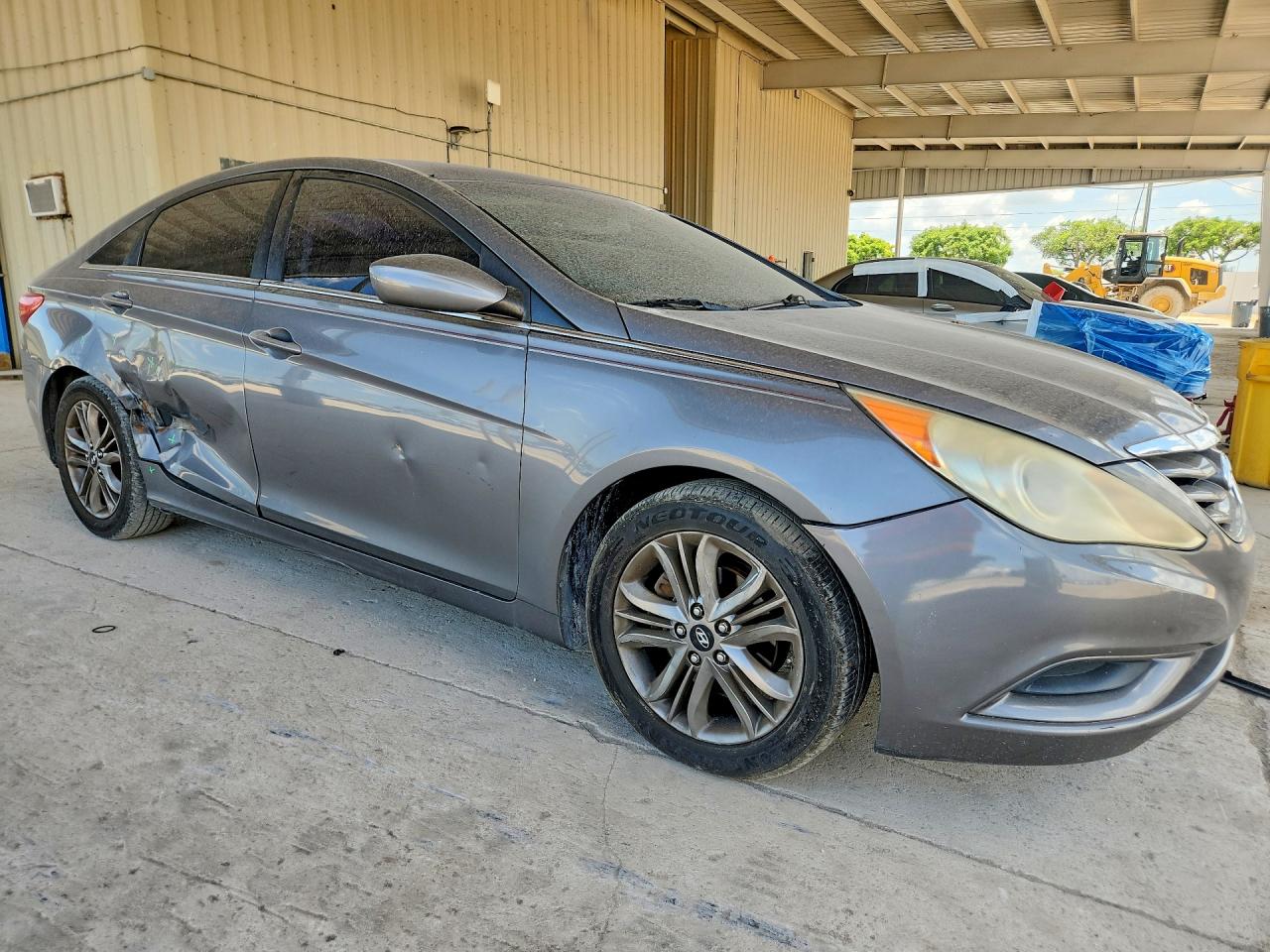 2013 Hyundai Sonata Gls Gray vin: 5NPEB4AC9DH519069