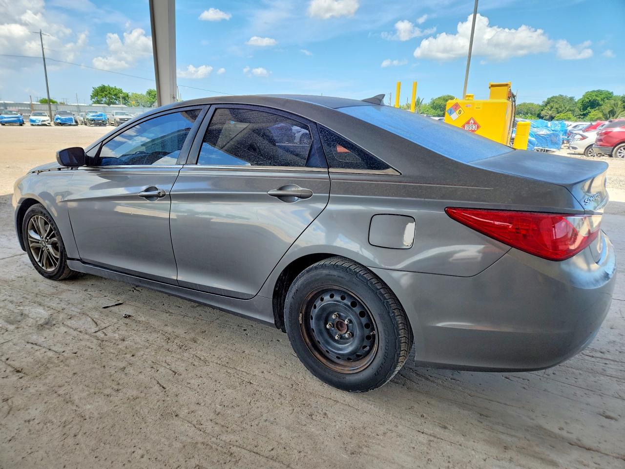 2013 Hyundai Sonata Gls Gray vin: 5NPEB4AC9DH519069