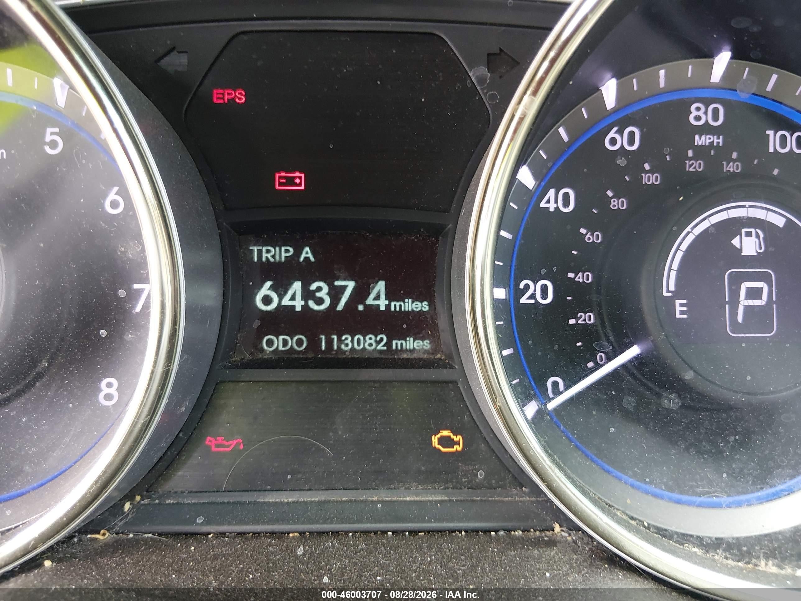 2013 Hyundai Sonata Gls White vin: 5NPEB4AC9DH539807