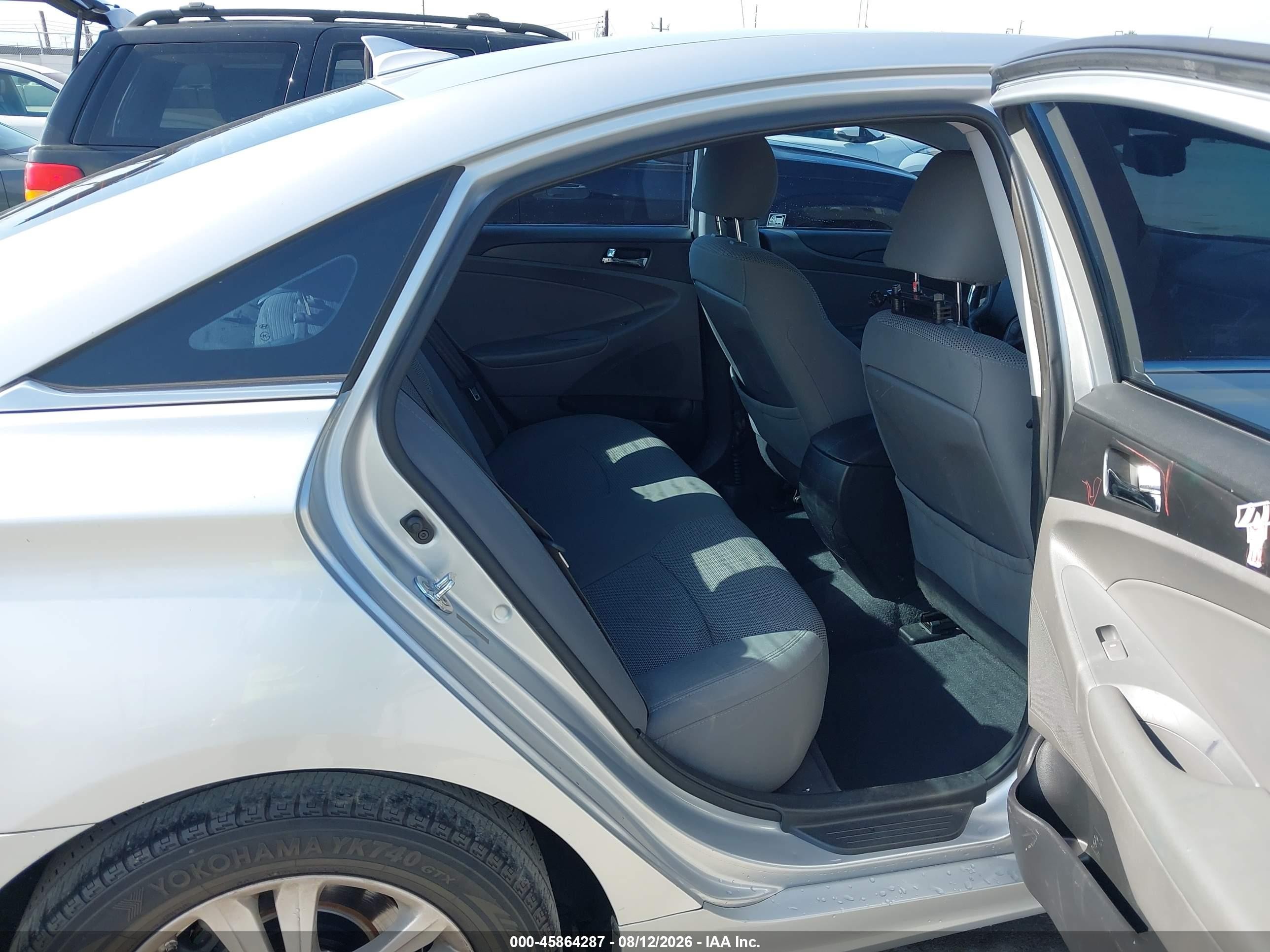 2013 Hyundai Sonata Gls Silver vin: 5NPEB4AC9DH552377