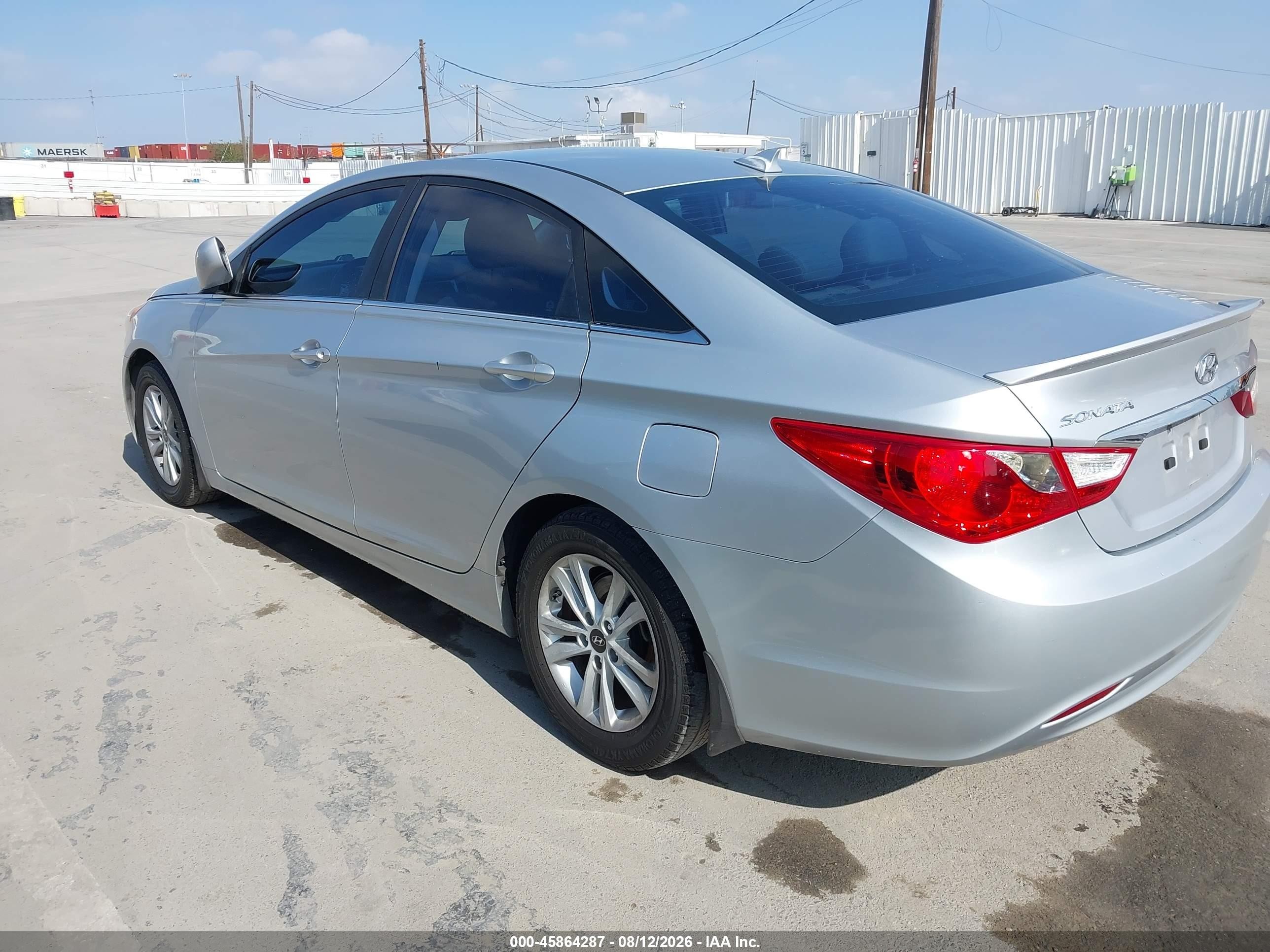 2013 Hyundai Sonata Gls Silver vin: 5NPEB4AC9DH552377
