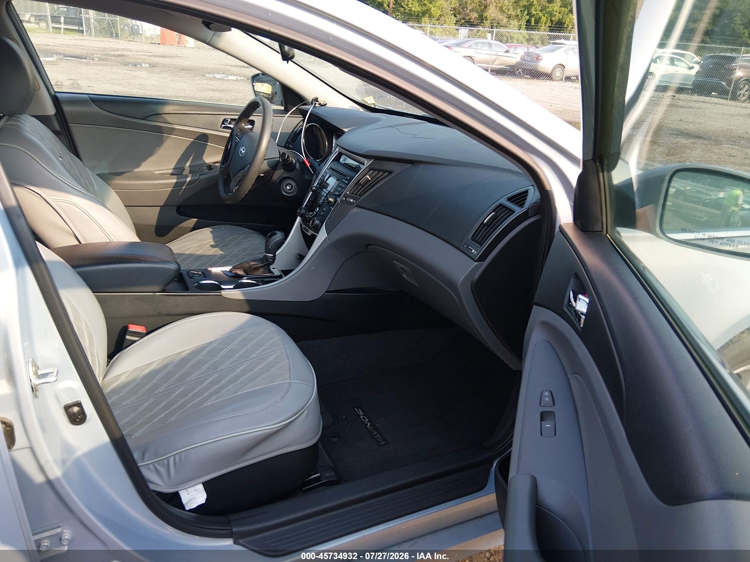 2013 Hyundai Sonata Gls Light Blue vin: 5NPEB4AC9DH553402