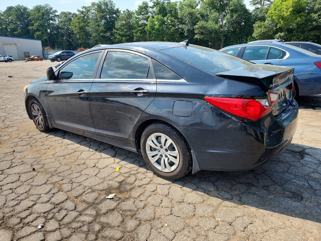 2013 Hyundai Sonata Gls Black vin: 5NPEB4AC9DH556591