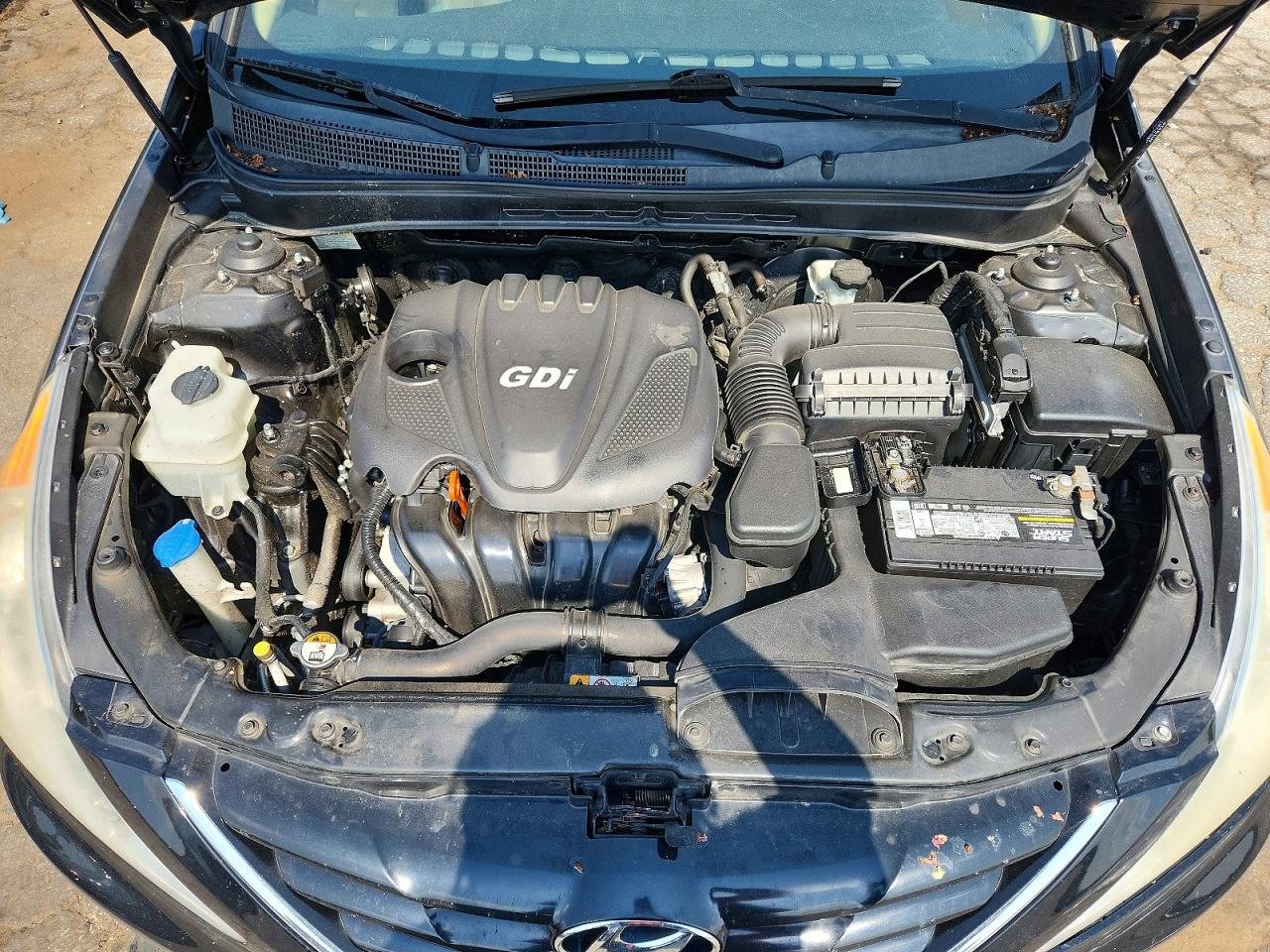 2013 Hyundai Sonata Gls Black vin: 5NPEB4AC9DH556591