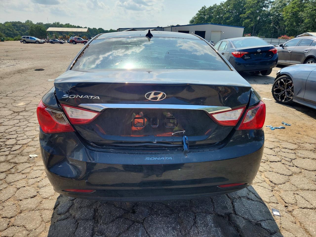 2013 Hyundai Sonata Gls Black vin: 5NPEB4AC9DH556591