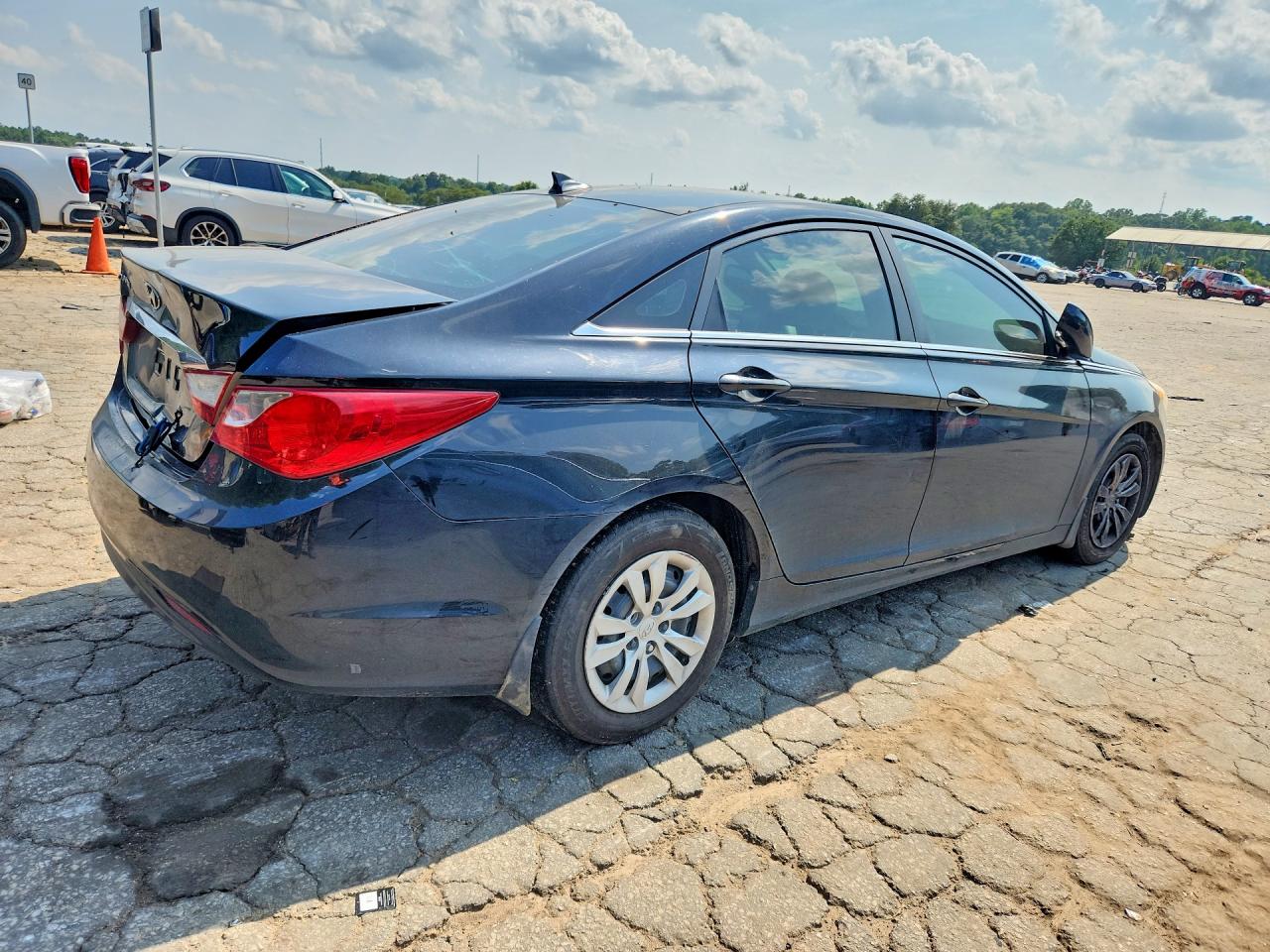 2013 Hyundai Sonata Gls Black vin: 5NPEB4AC9DH556591