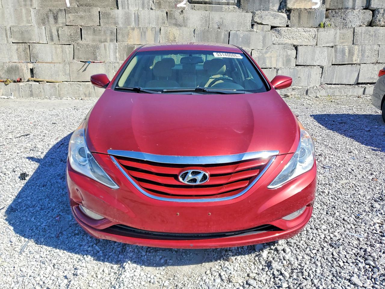 2013 Hyundai Sonata Gls Red vin: 5NPEB4AC9DH557241