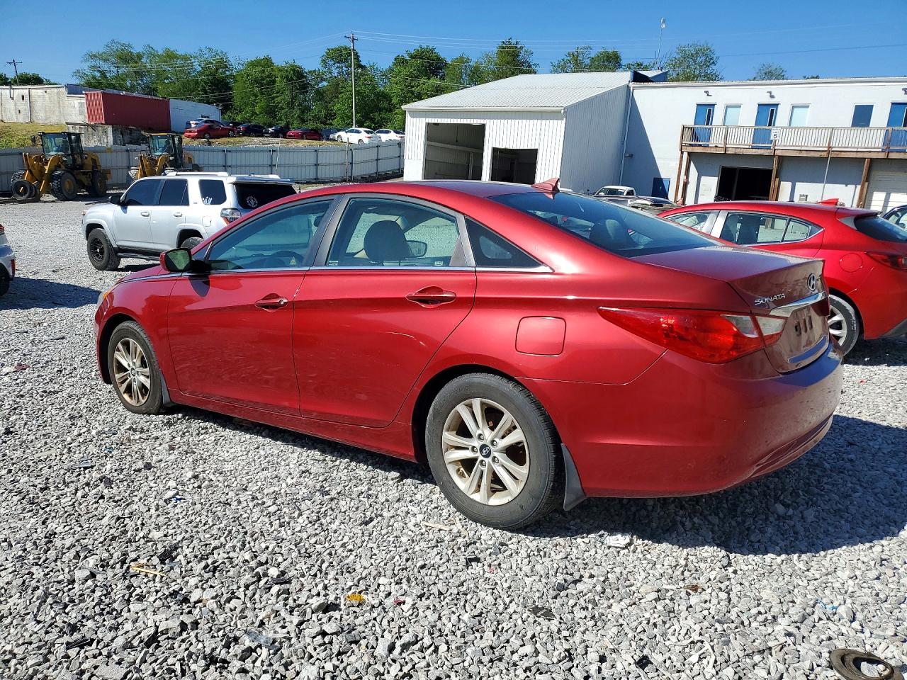 2013 Hyundai Sonata Gls Red vin: 5NPEB4AC9DH557241