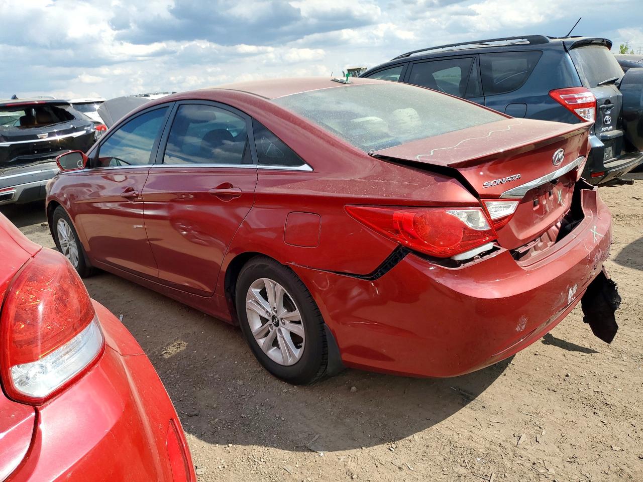 2013 Hyundai Sonata Gls Red vin: 5NPEB4AC9DH568949