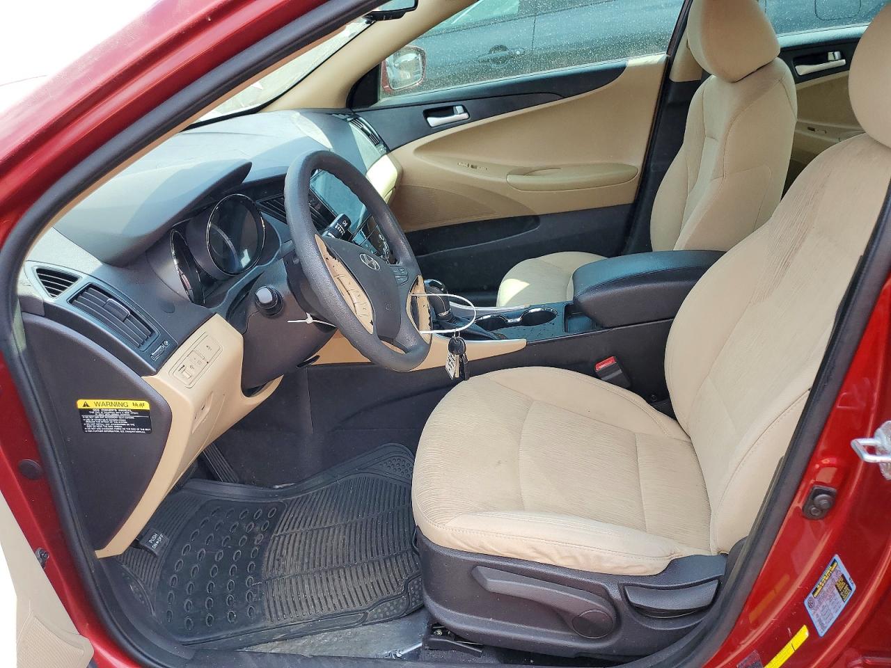 2013 Hyundai Sonata Gls Red vin: 5NPEB4AC9DH568949