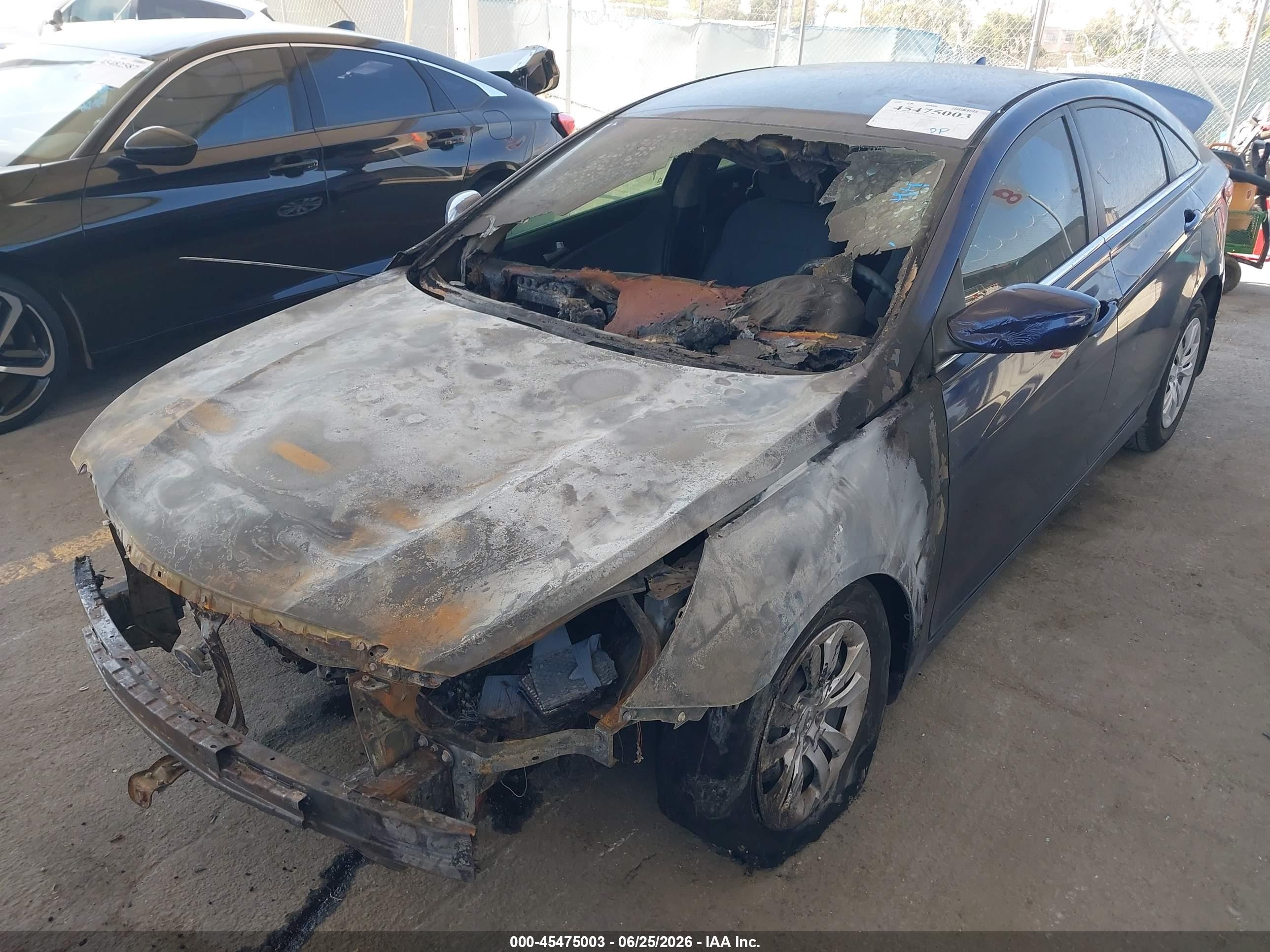 2013 Hyundai Sonata Gls Синий vin: 5NPEB4AC9DH569244