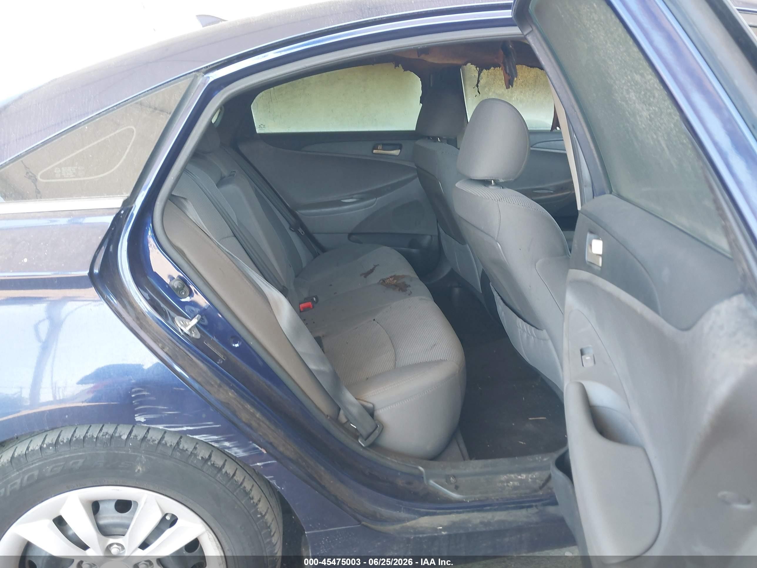 2013 Hyundai Sonata Gls Синий vin: 5NPEB4AC9DH569244