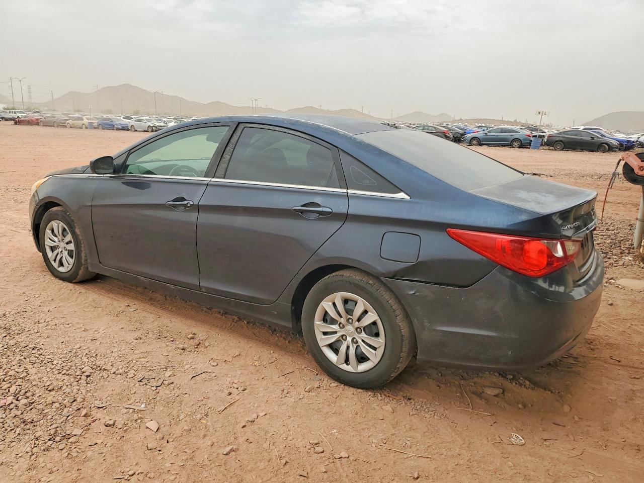 2013 Hyundai Sonata Gls Gray vin: 5NPEB4AC9DH570765