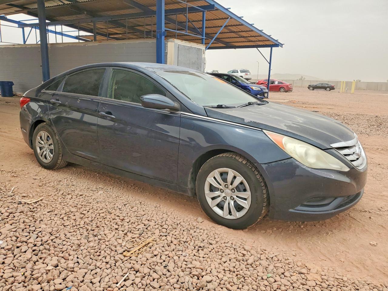 2013 Hyundai Sonata Gls Gray vin: 5NPEB4AC9DH570765