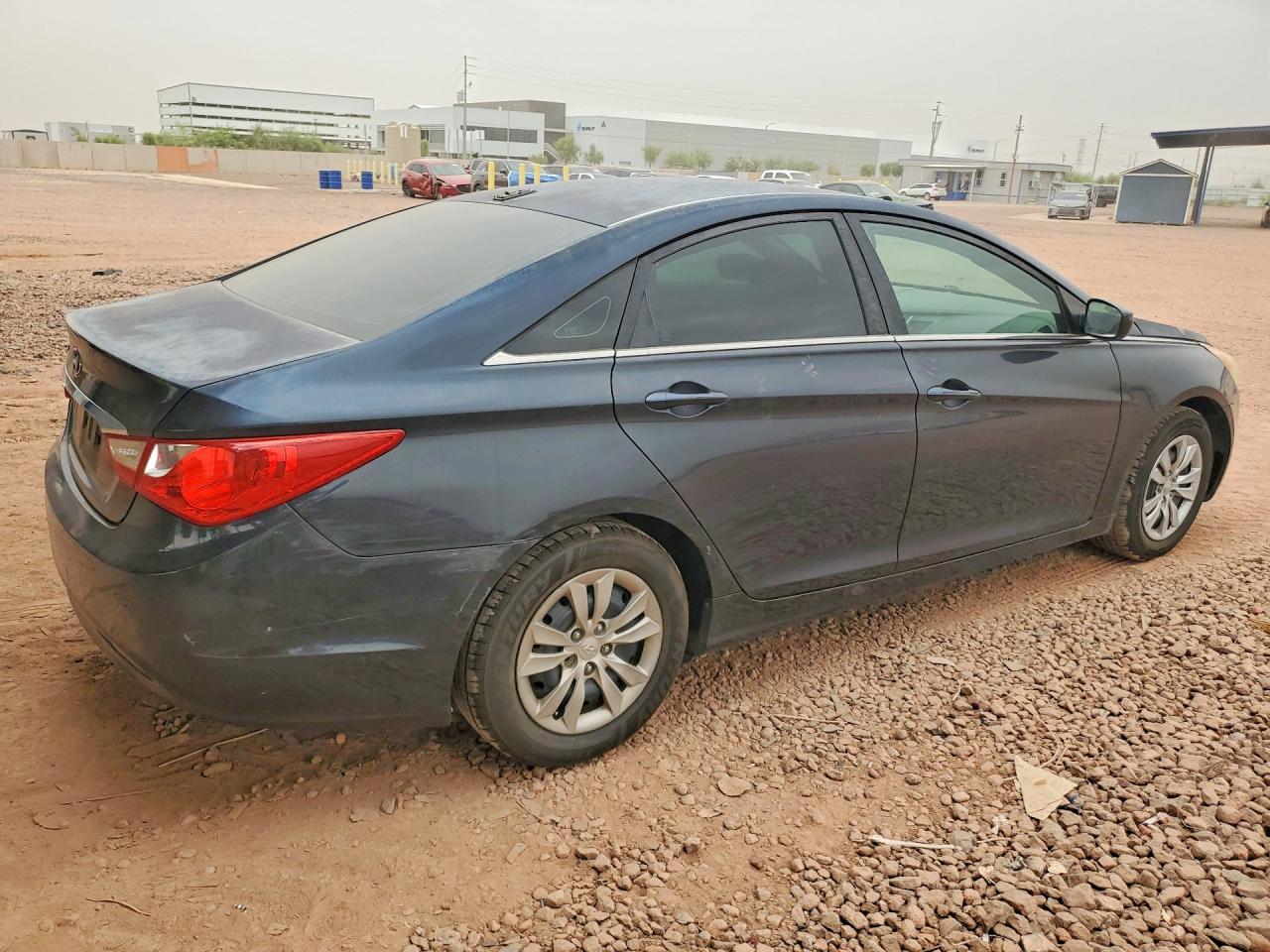 2013 Hyundai Sonata Gls Gray vin: 5NPEB4AC9DH570765