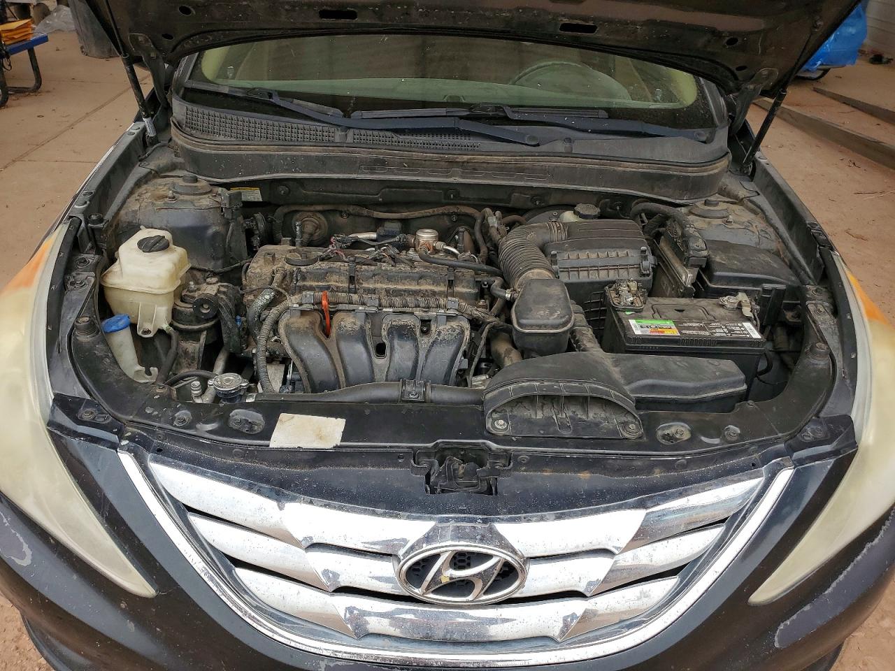 2013 Hyundai Sonata Gls Gray vin: 5NPEB4AC9DH570765