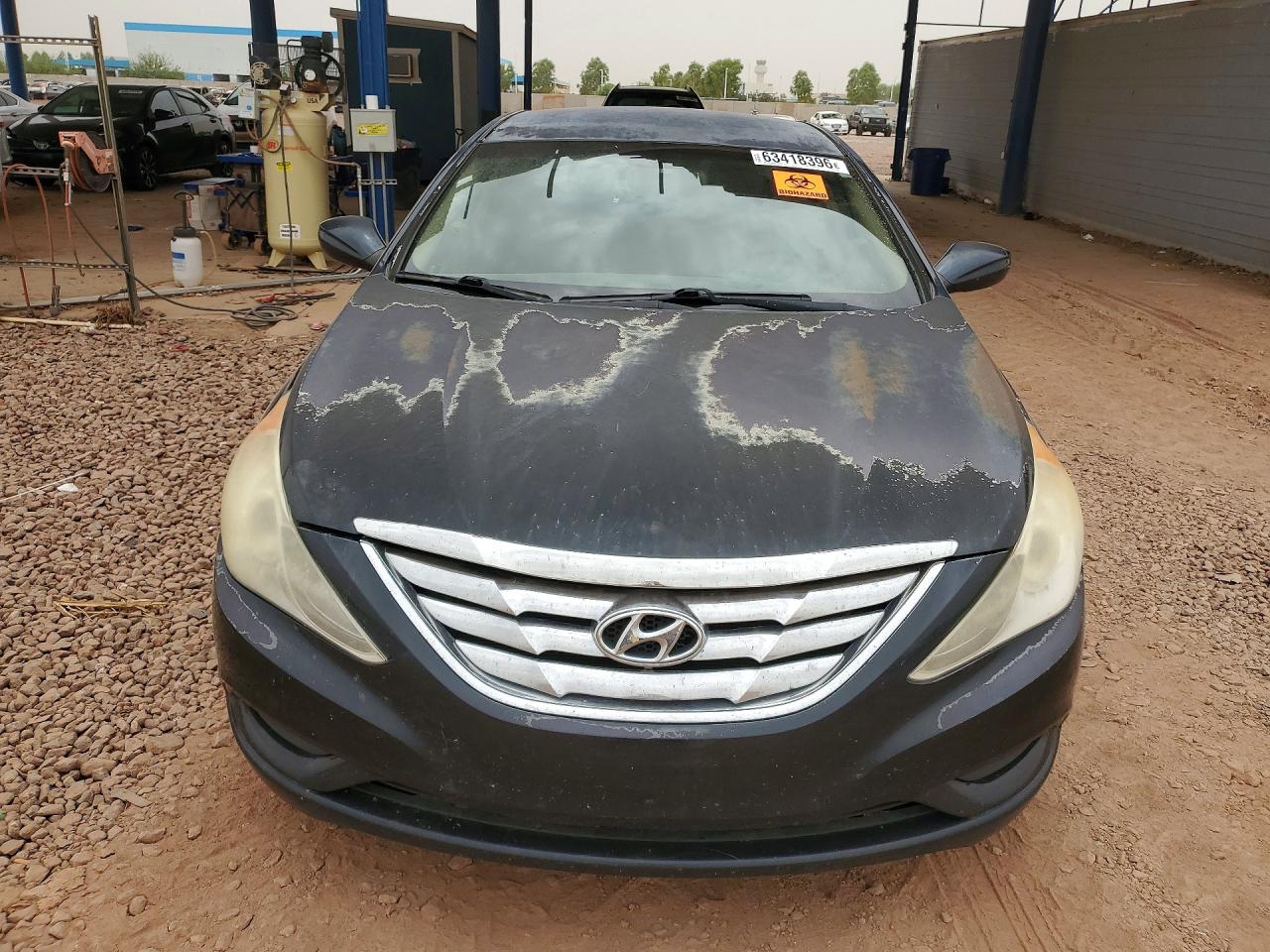 2013 Hyundai Sonata Gls Gray vin: 5NPEB4AC9DH570765