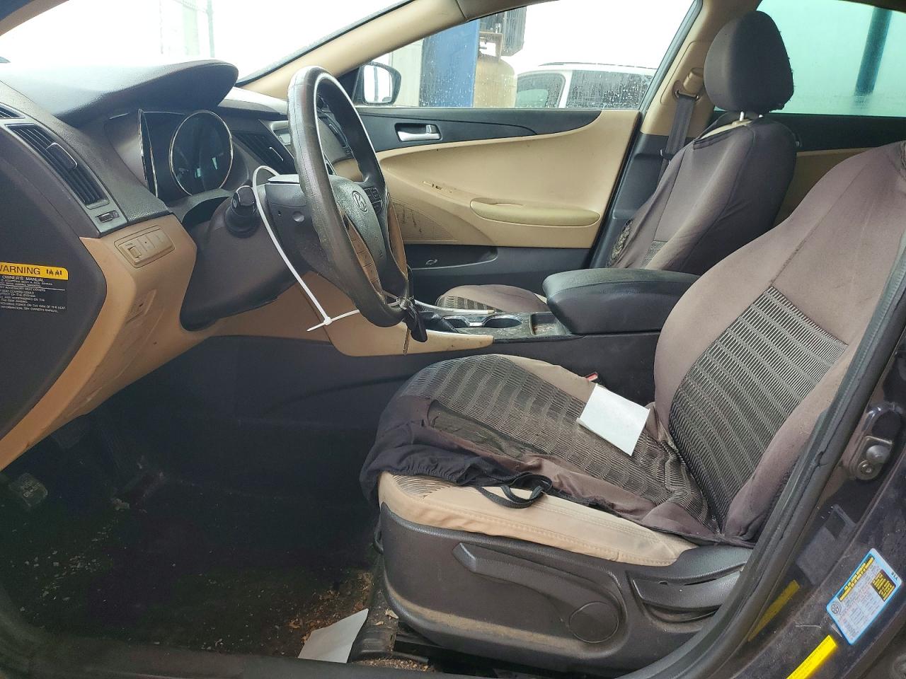 2013 Hyundai Sonata Gls Gray vin: 5NPEB4AC9DH570765